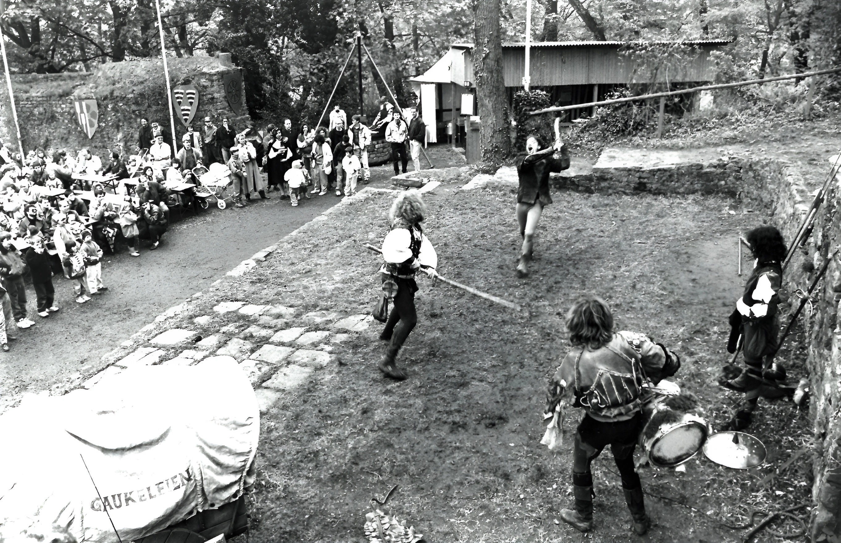 Klingenberger Weintage auf der Clingenburg 1996