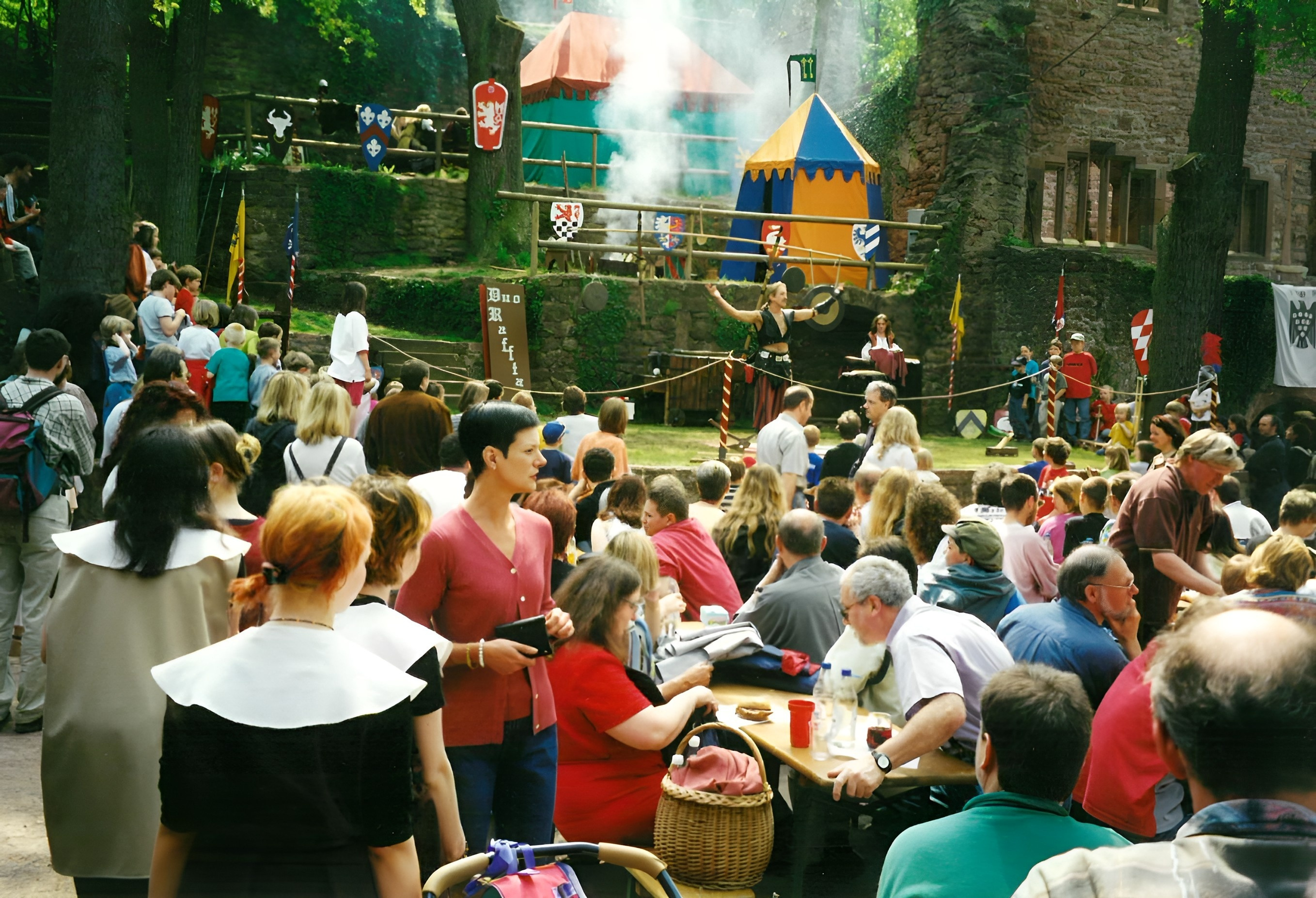 Klingenberger Weintage auf der Clingenburg 1999