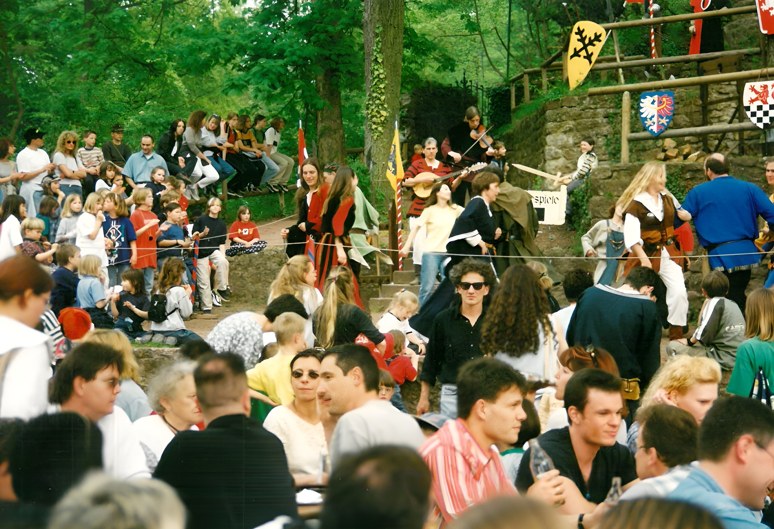 Klingenberger Weintage auf der Clingenburg 1999