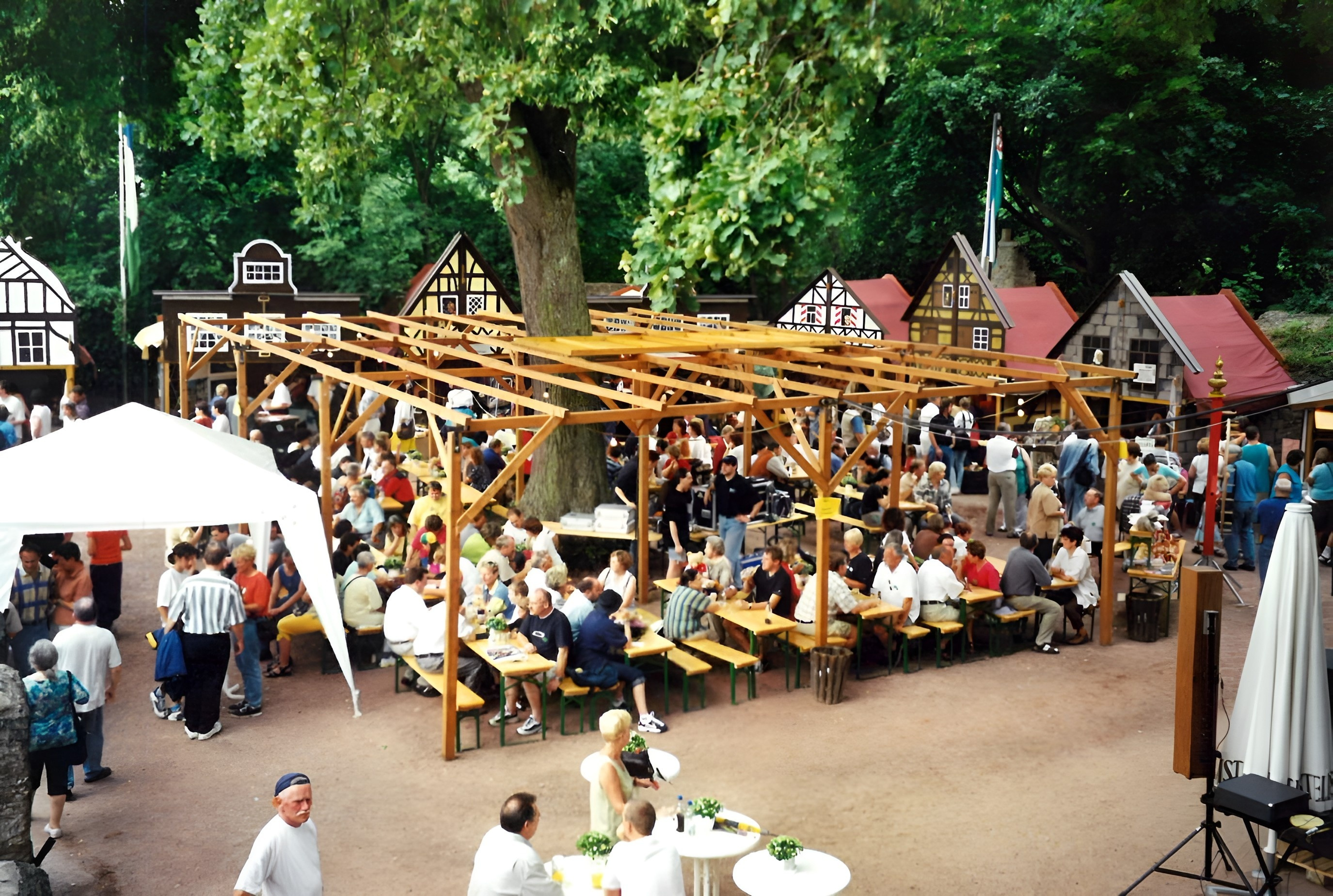 Teddy-Picknick auf der Clingenburg 2000