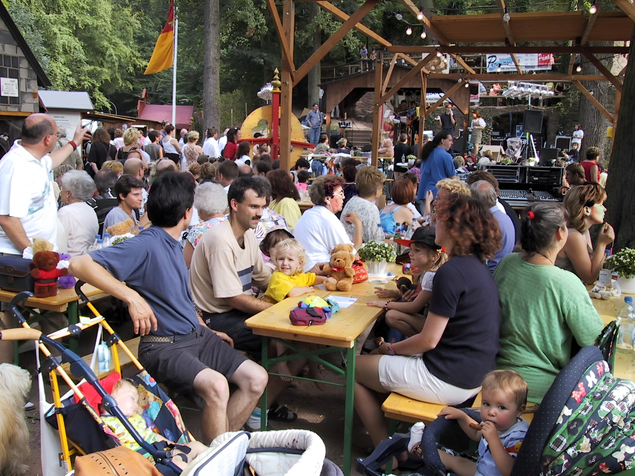 Teddy-Picknick auf der Clingenburg 2000
