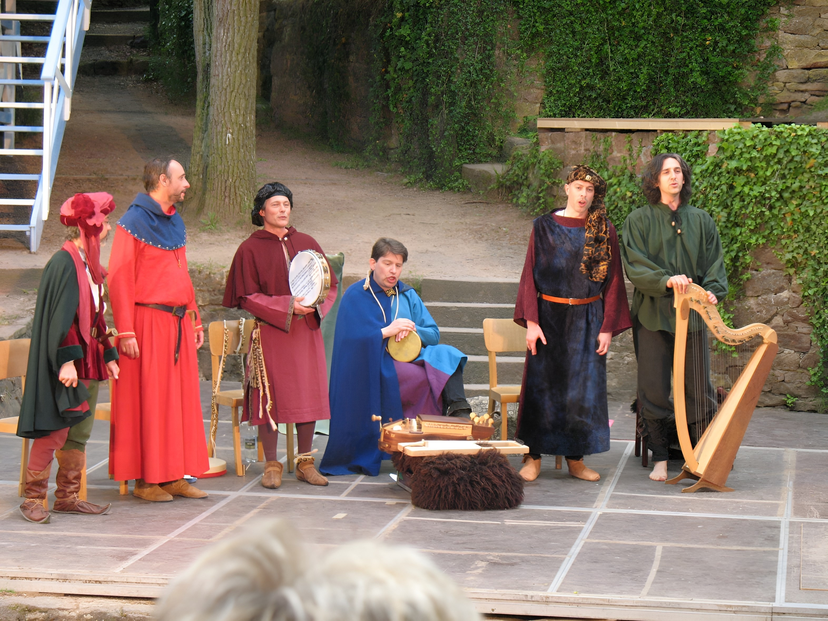 Minnesänger-Wettstreit auf der Clingenburg 2008