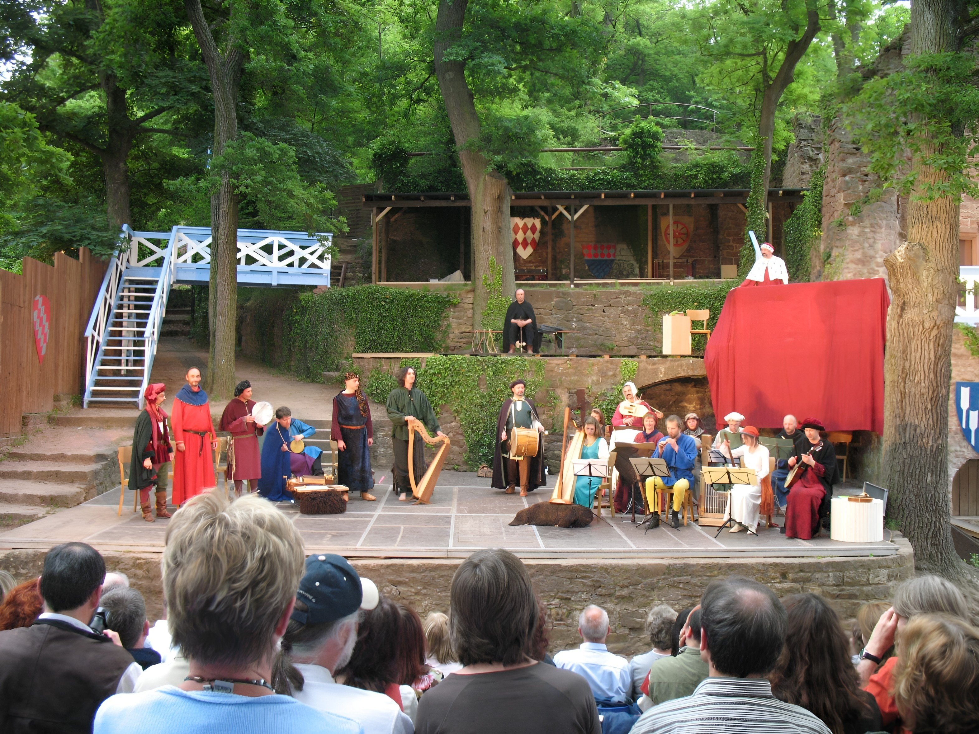 Minnesänger-Wettstreit auf der Clingenburg 2008