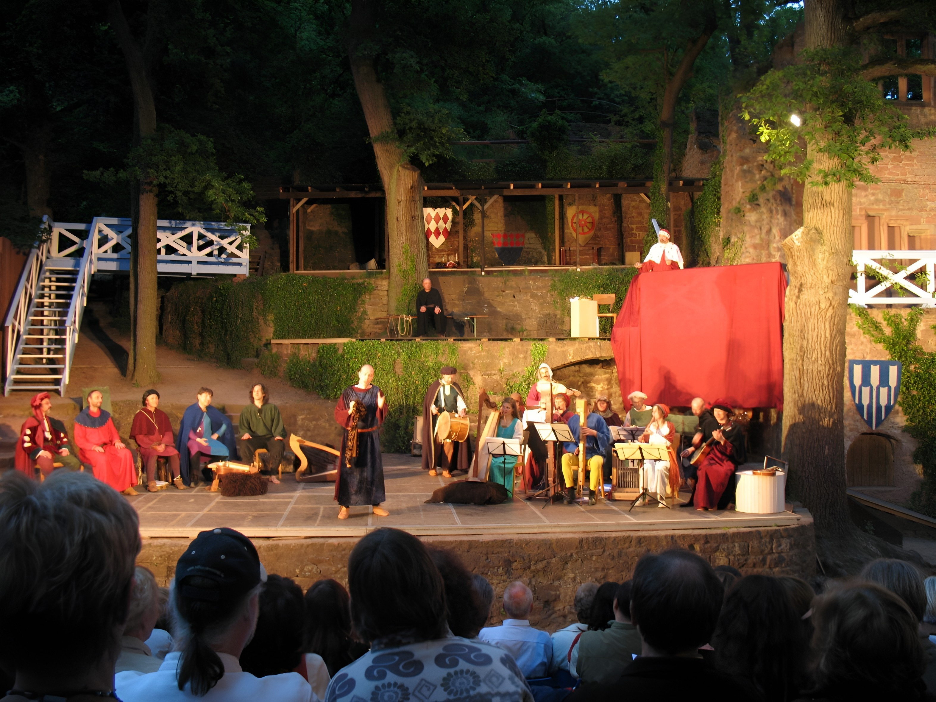 Minnesänger-Wettstreit auf der Clingenburg 2008