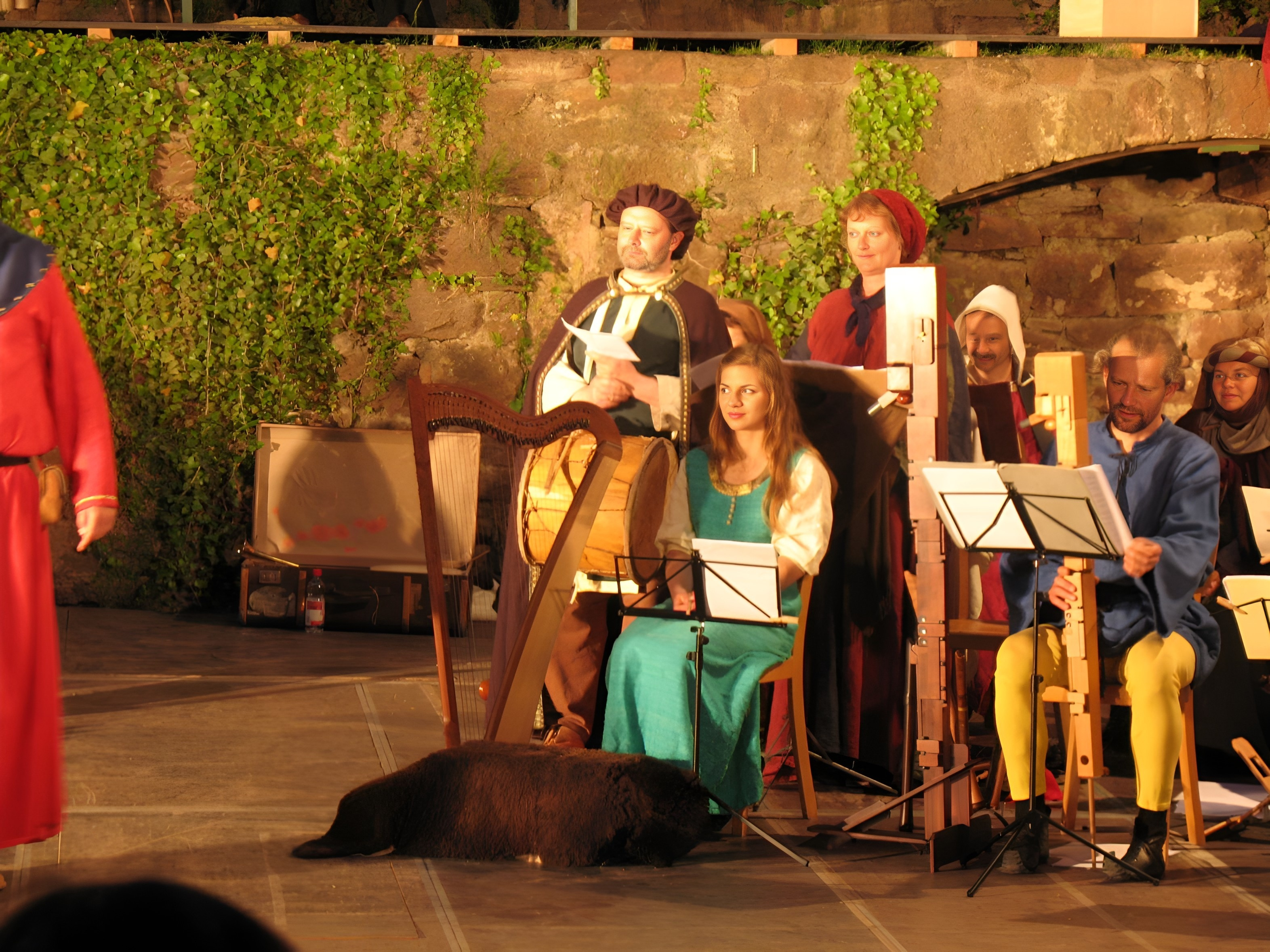 Minnesänger-Wettstreit auf der Clingenburg 2008