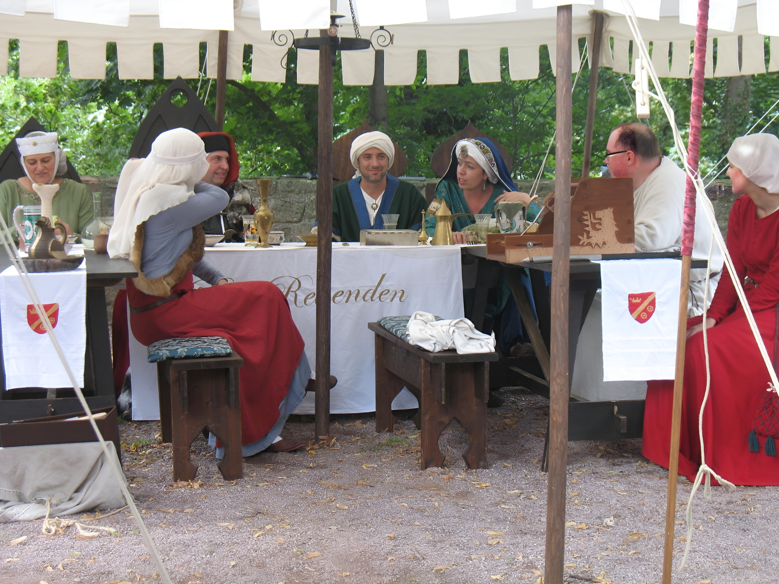 Mittelalterspektakel auf der Clingenburg 2011