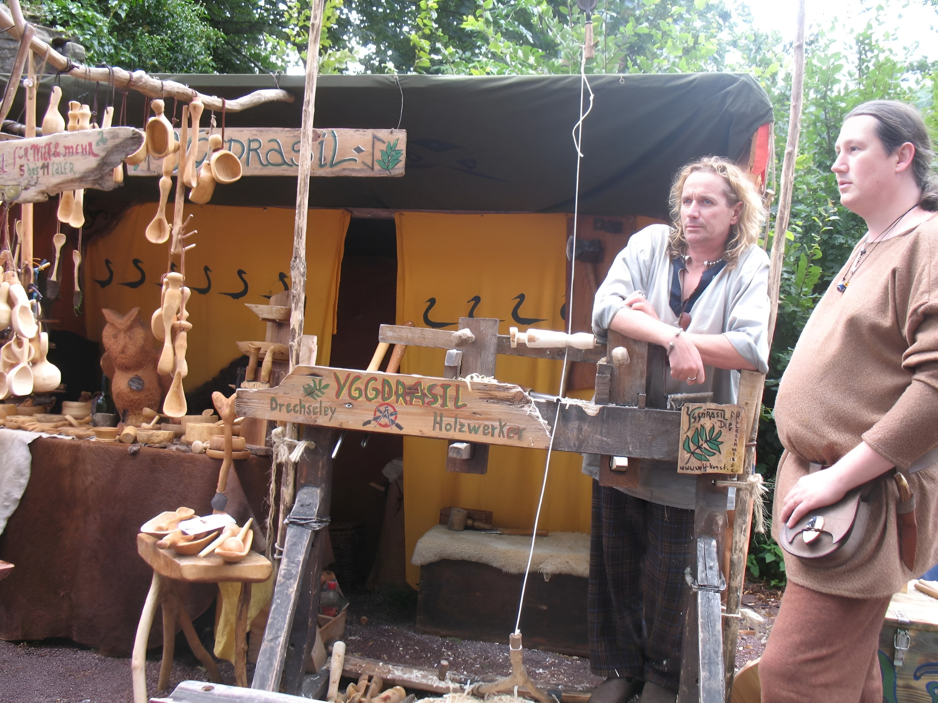 Mittelalterspektakel auf der Clingenburg 2011