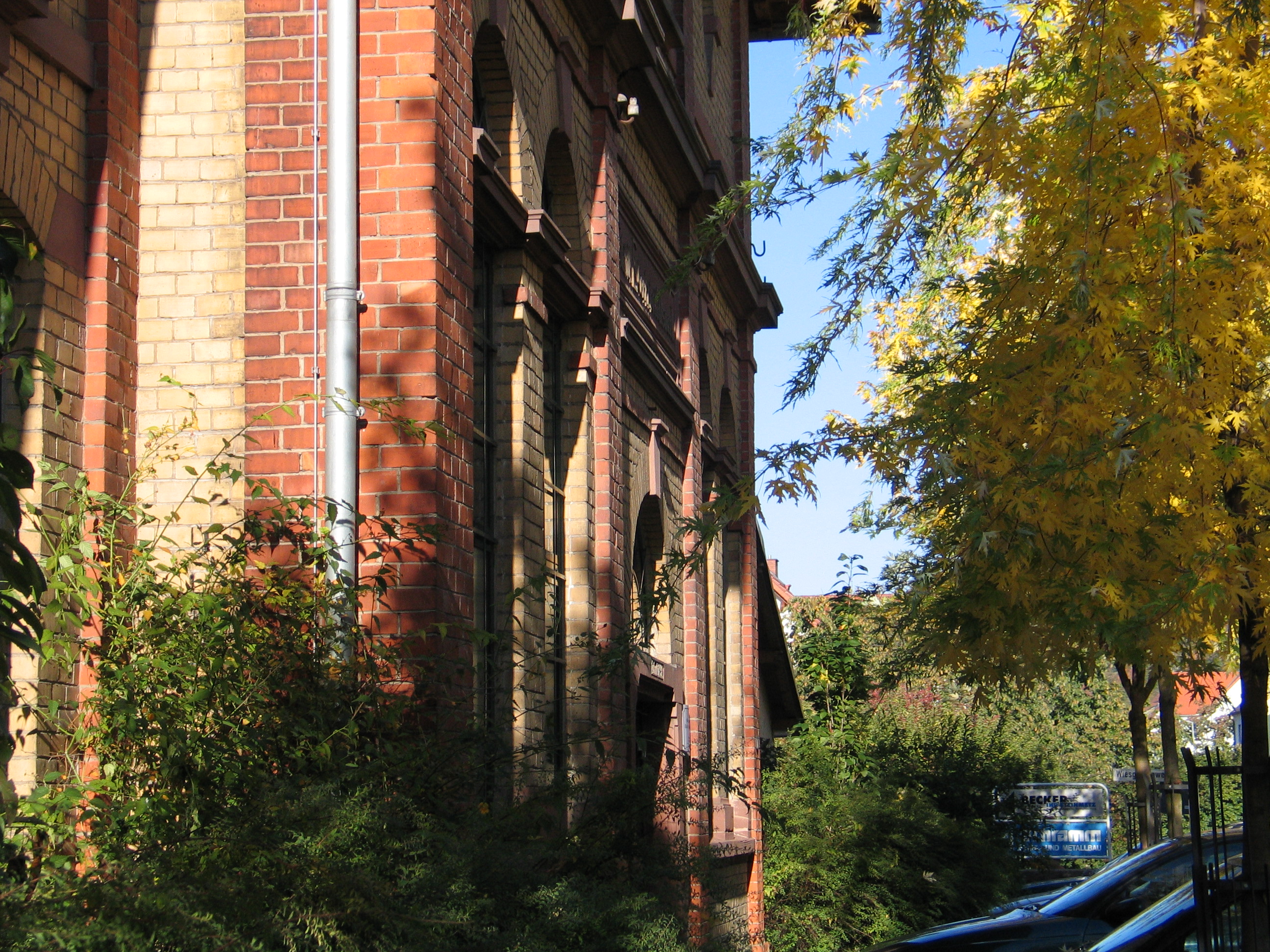 Detailansicht vom Klingenberger Elektrizitätswerk