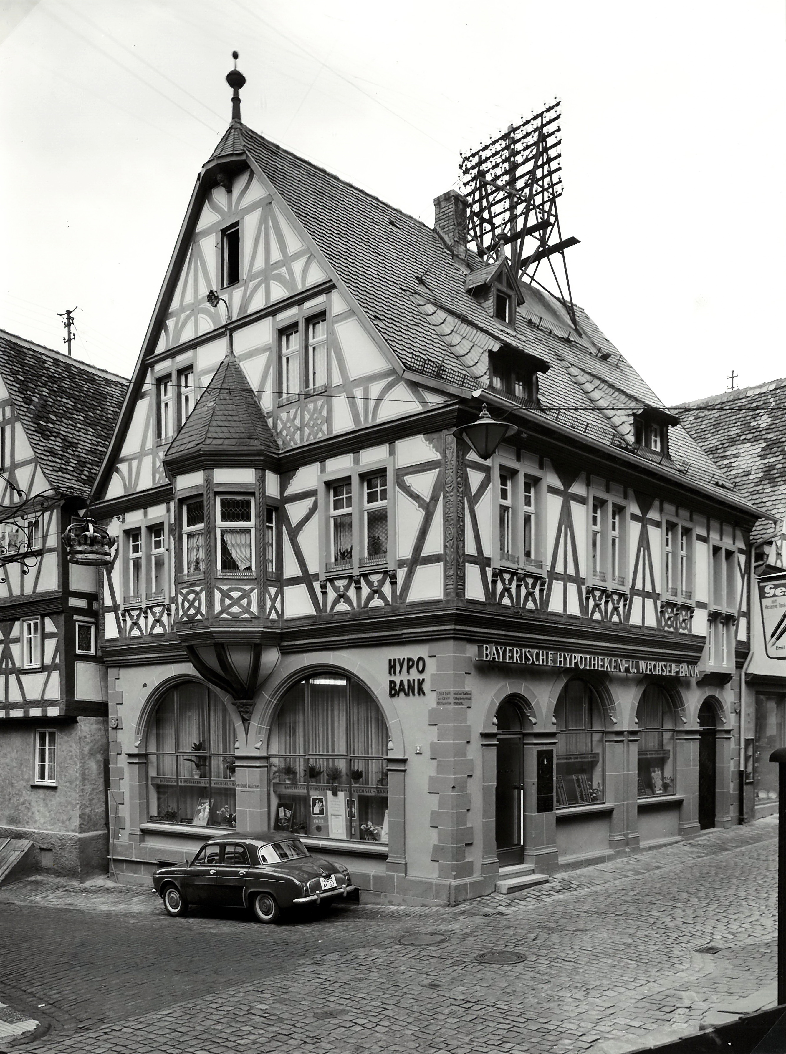 Die Hypobank im Jahr 1962