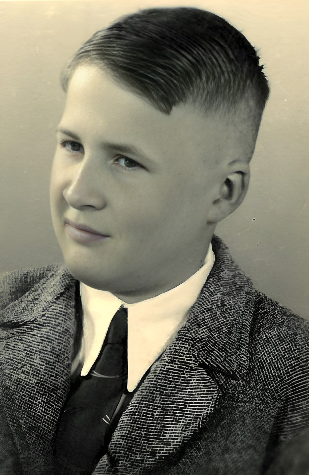 Max Emil Ebert als Kind