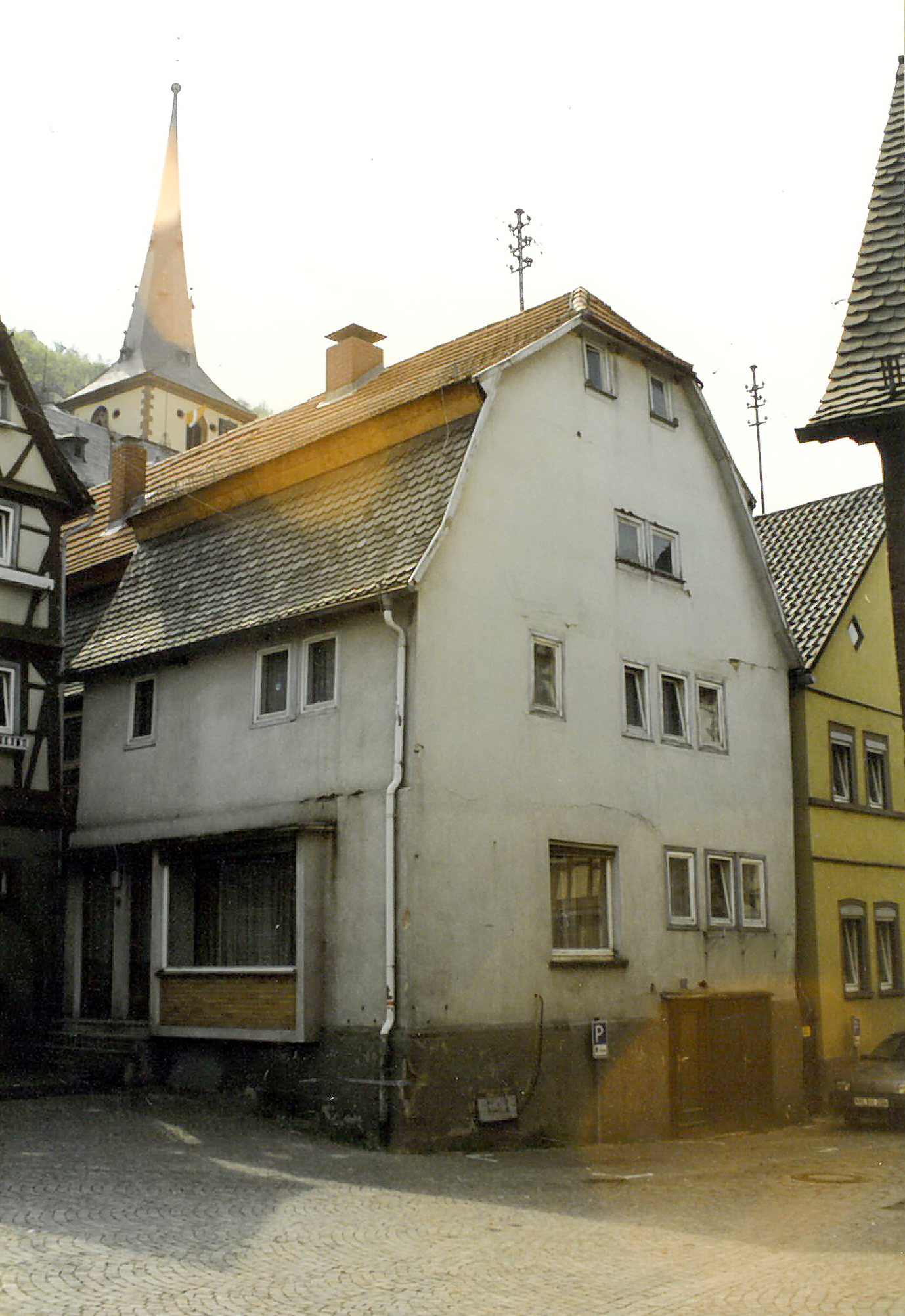 Die Hauptstraße 13 um 1986