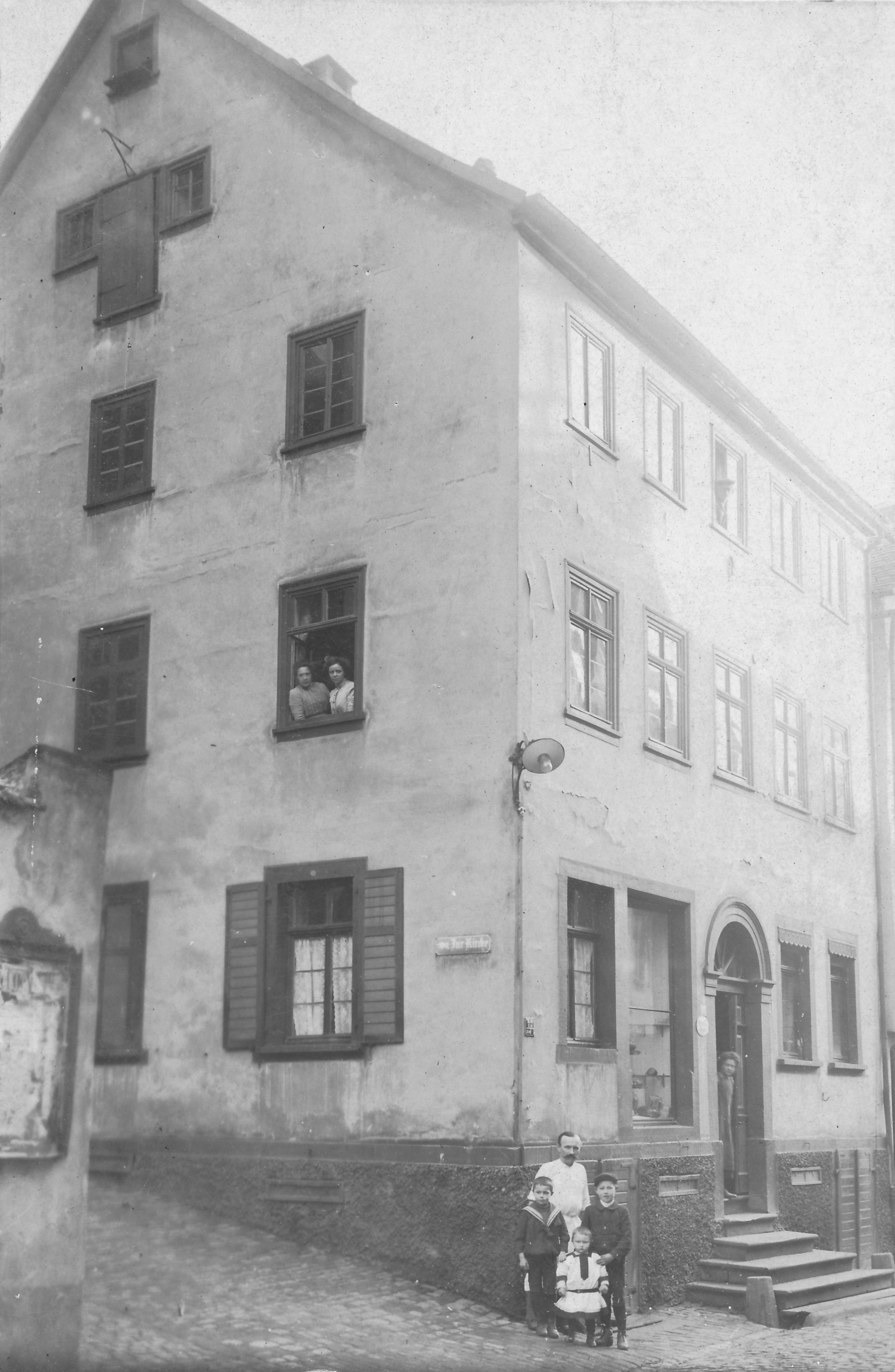 Die Bäckerei Franz Eck in der Hauptstraße 27