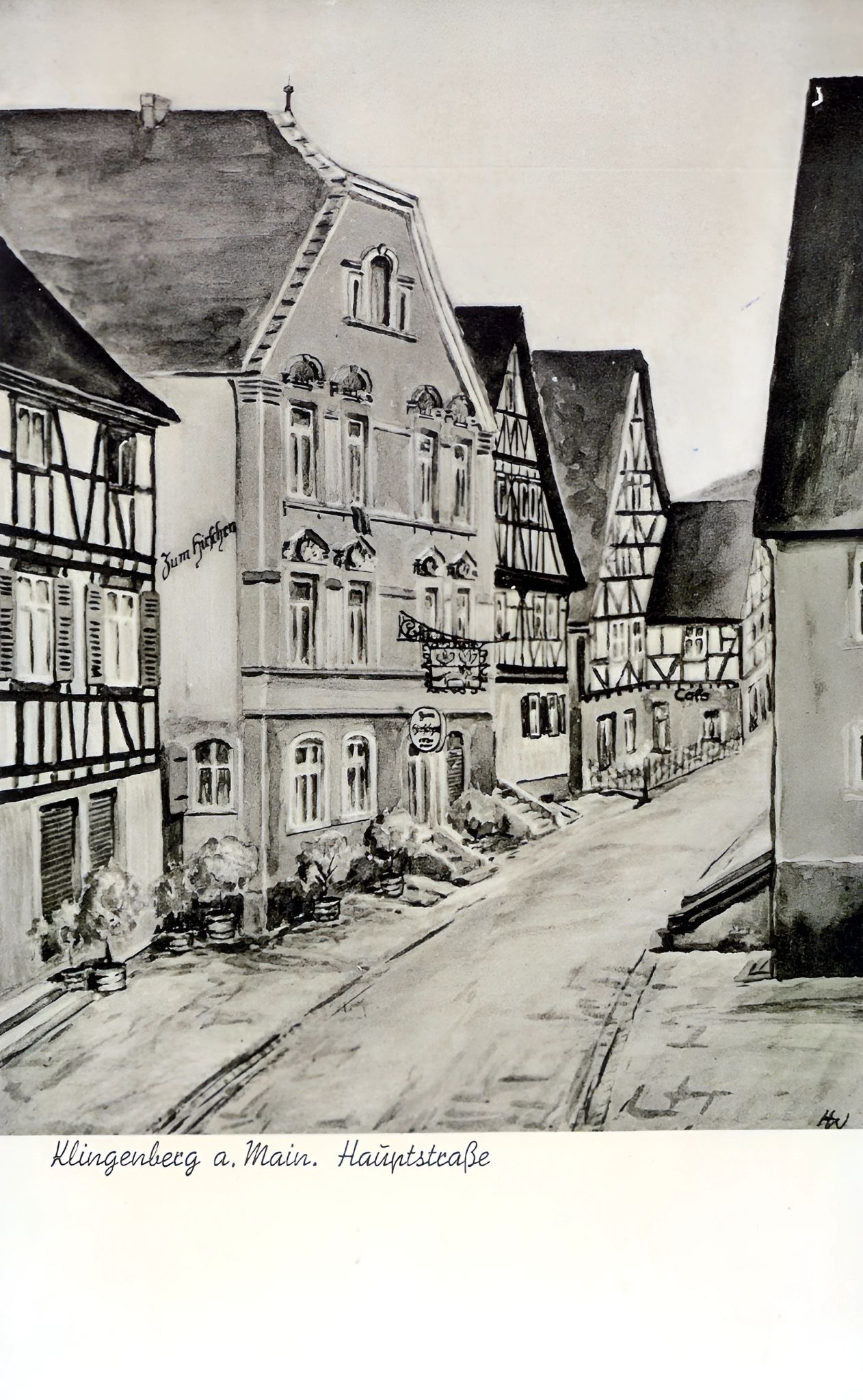Blick in die Hauptstraße
