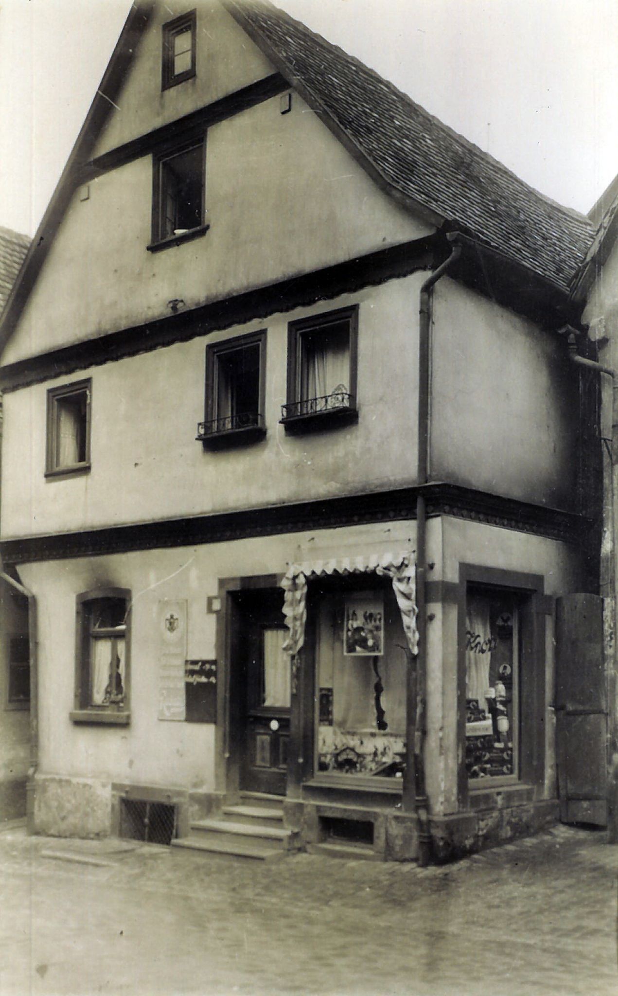 Im Gebäude "In der Altstadt" 2 befand sich ein Milchlädchen