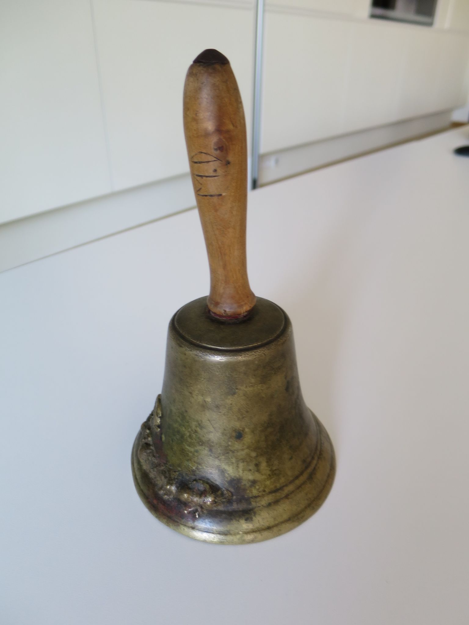 Klingel des Ausschellers