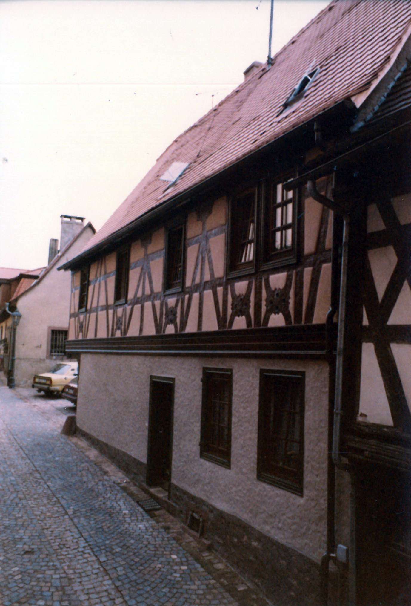 Die Kirchenstraße 4 um 1990