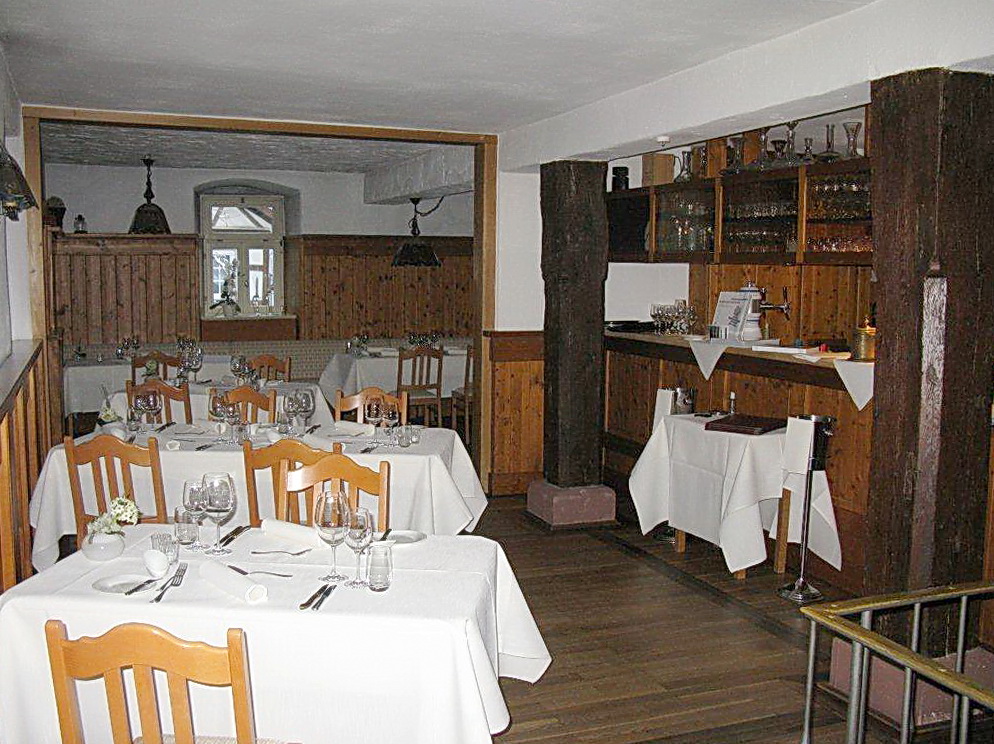 Innenansicht der Gastronomie im 2. OG