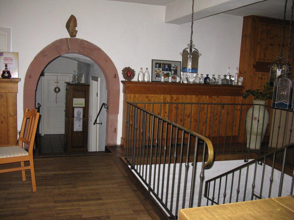 Innenansicht der Gastronomie im 2. OG