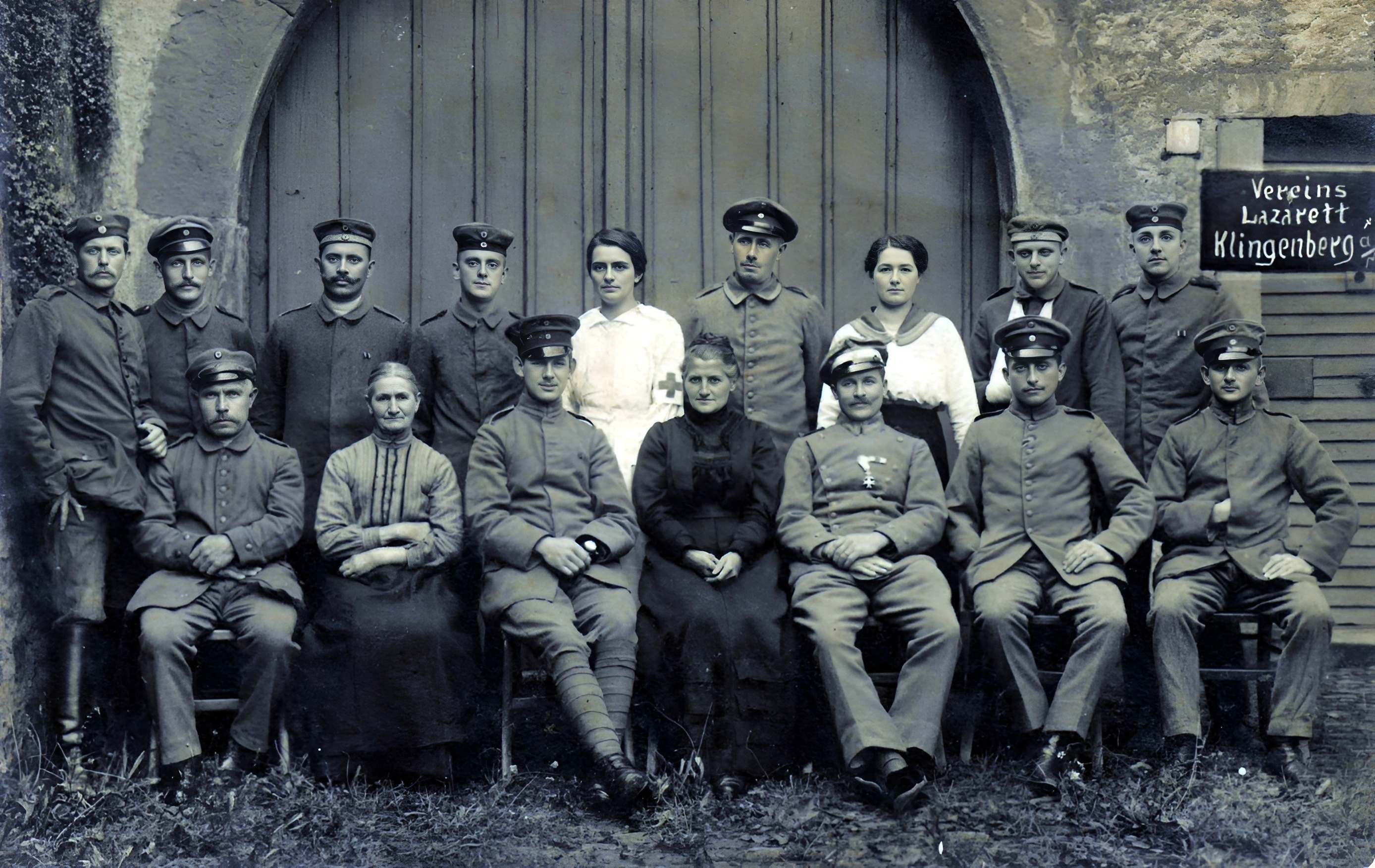 Gruppenfoto Vereinslazarett