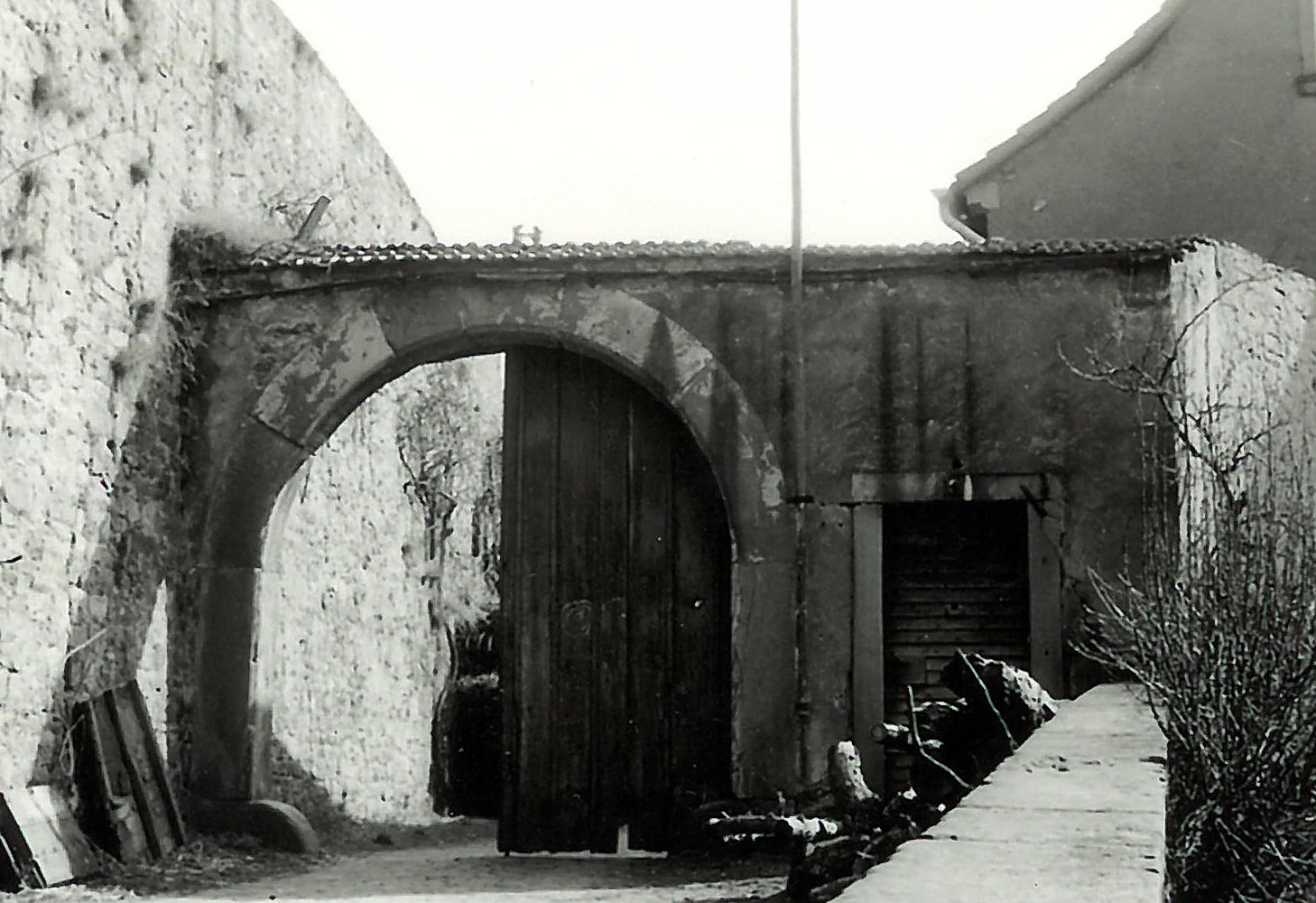 Das Eingangsportal zum Hof der Zentscheuer