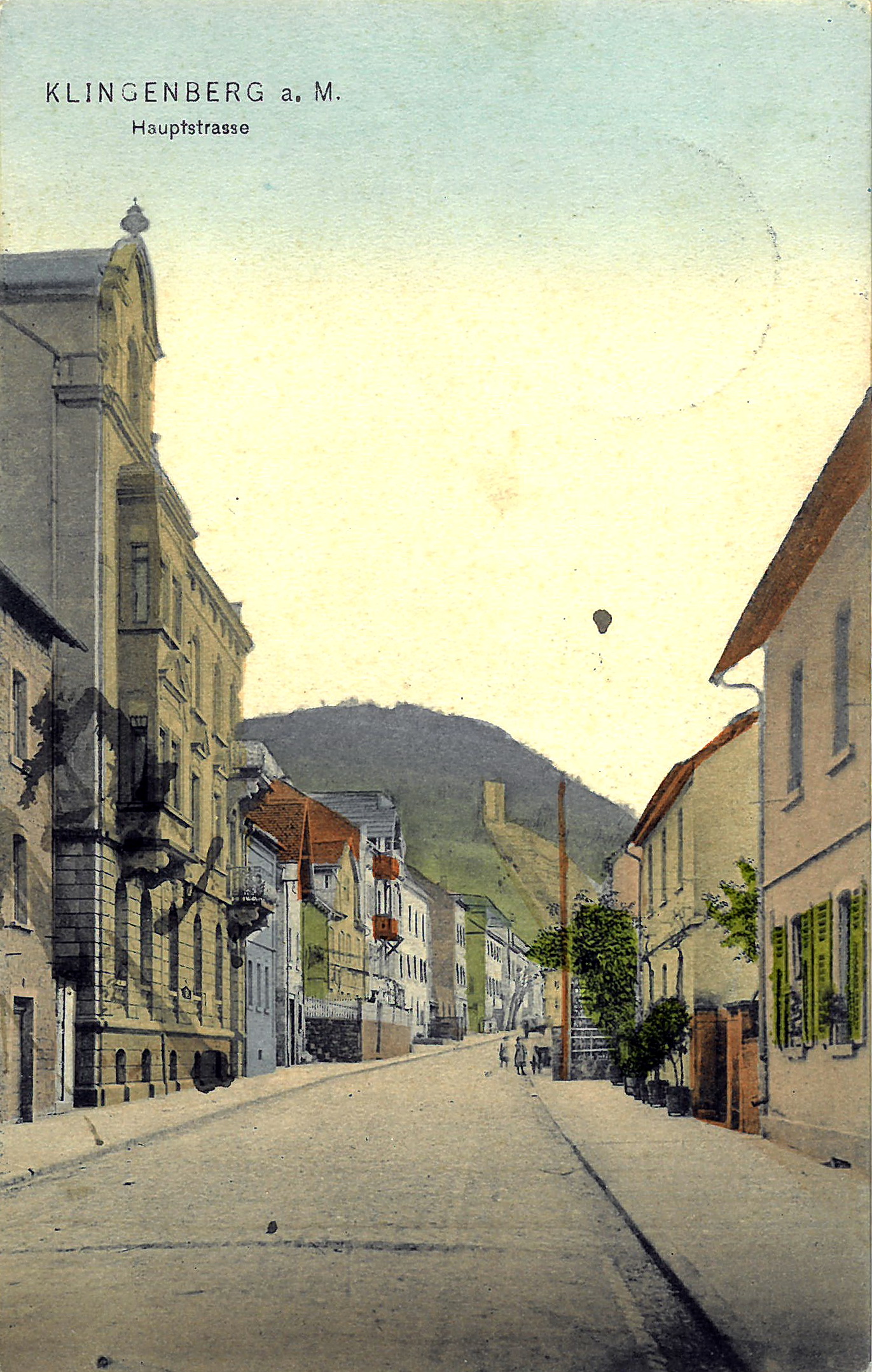Ansichtskarte coloriert um 1912