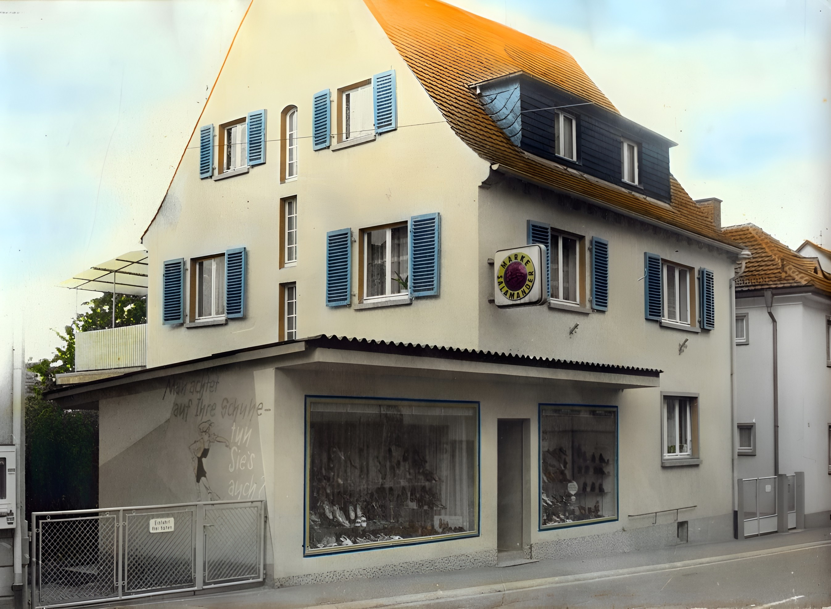 Das Schuhhaus in der Ludwigstraße 17