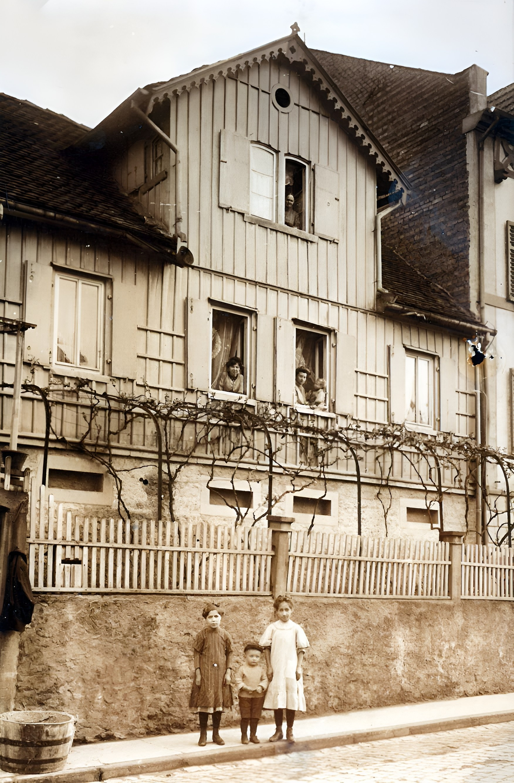 Die Ludwigstraße 74, Haus Haseidl um 1925