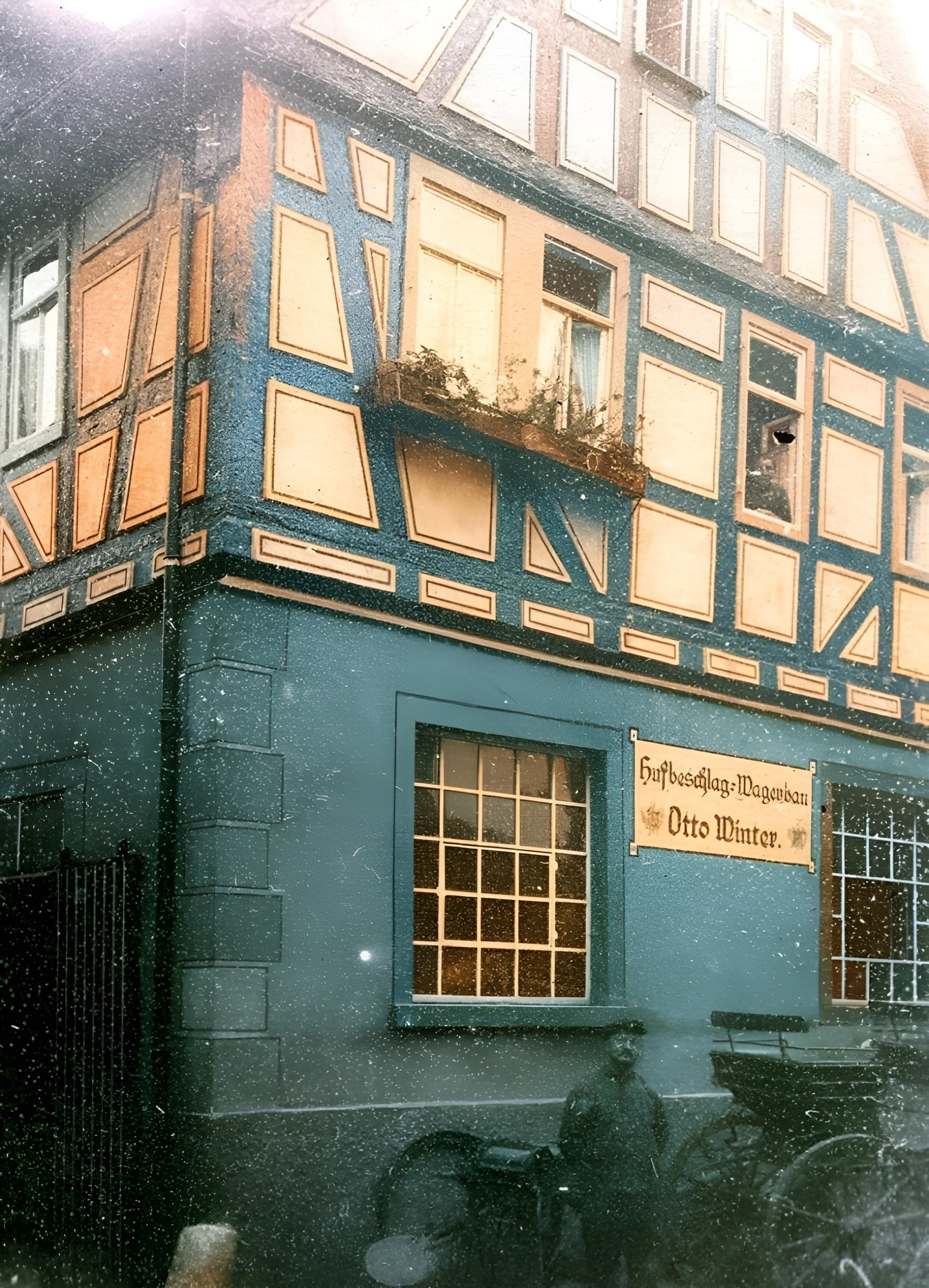 Das Eckhaus Mainstraße 19 Anfang des 20. Jahrhunderts