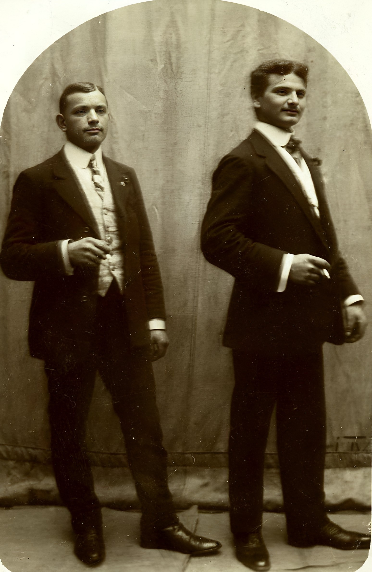 Die Brüder Josef und August Winter