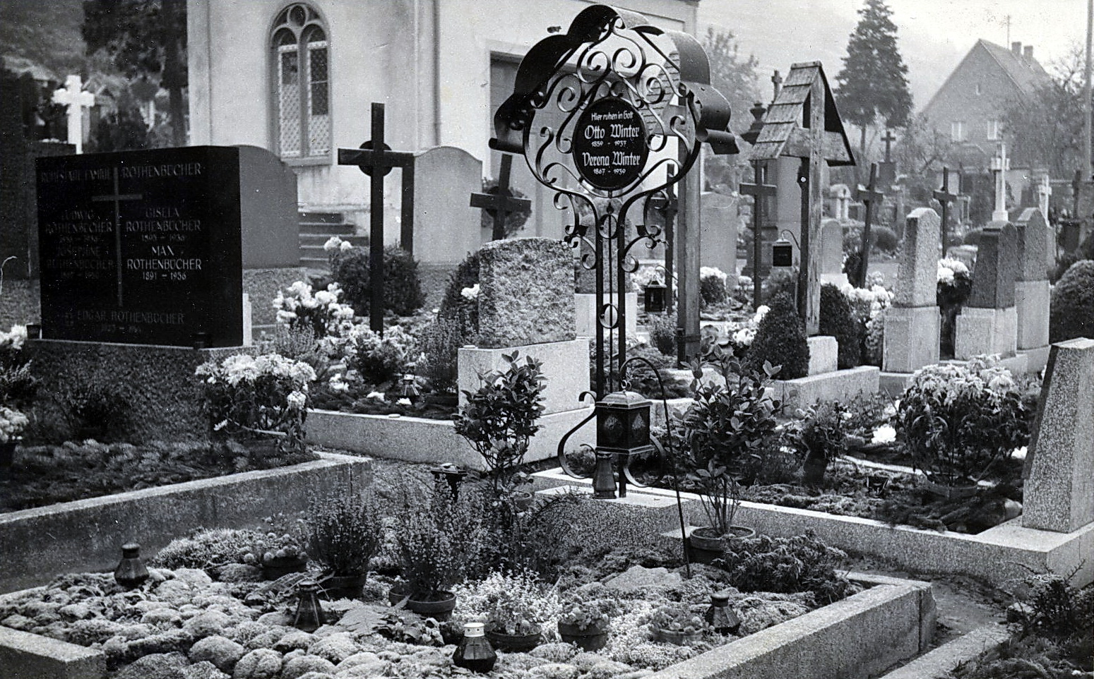 Grab von Otto (1859-1937) und Verena (1867-1939) Winter