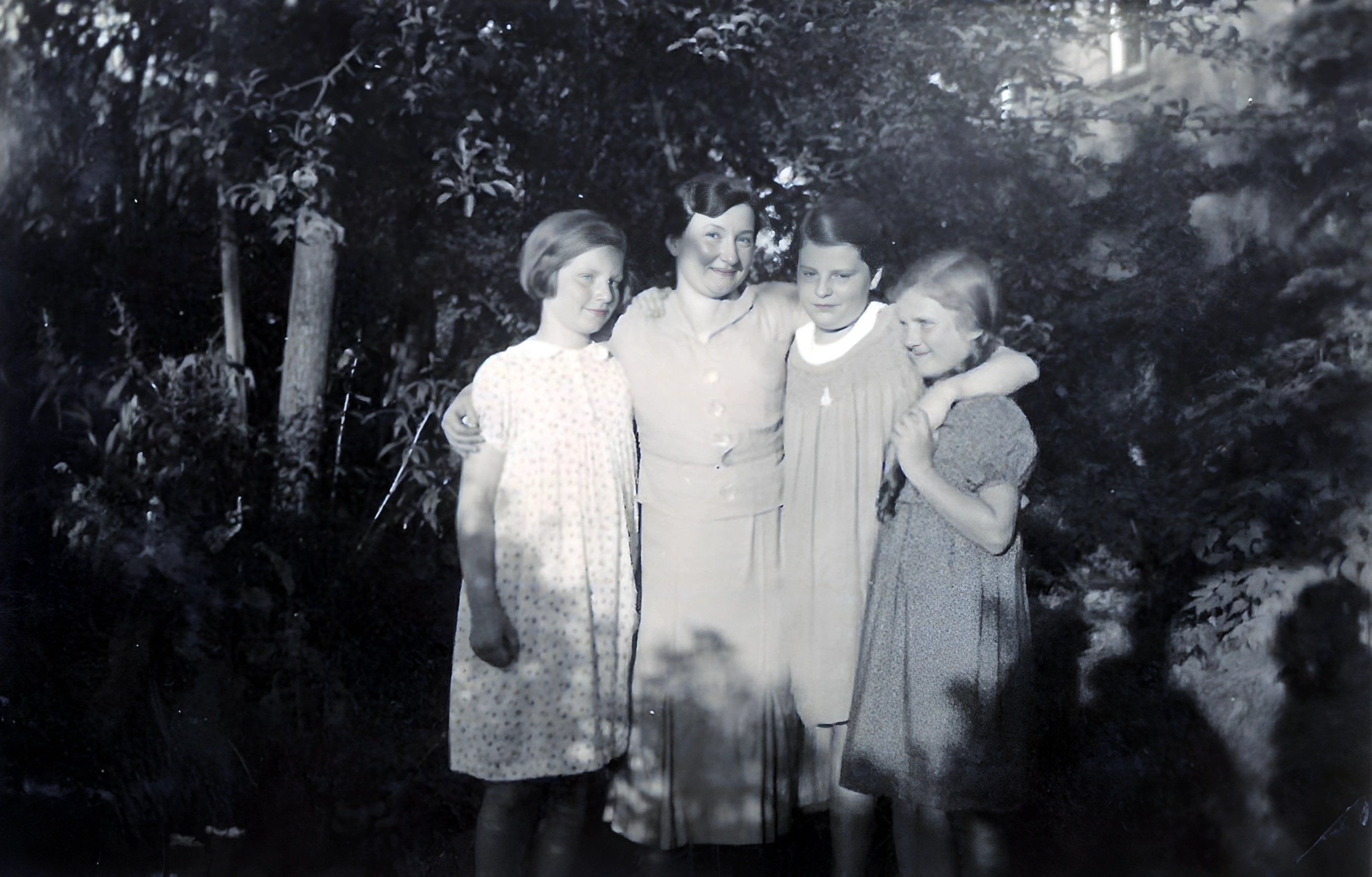 Gruppenfoto im Apothekergärtchen