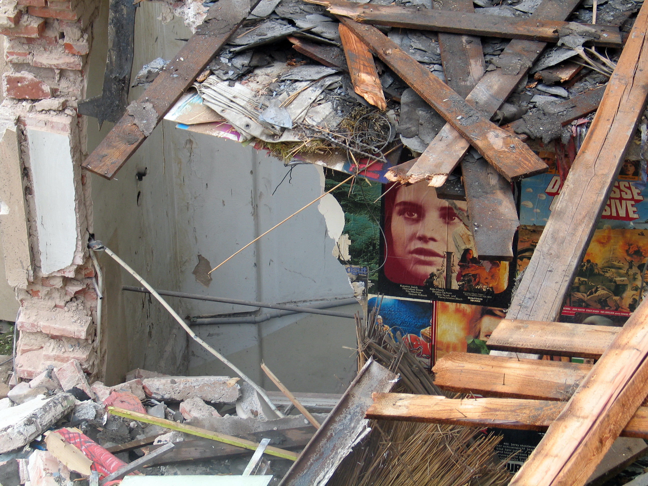 Alte Kinoplakate kommen zum Vorschein