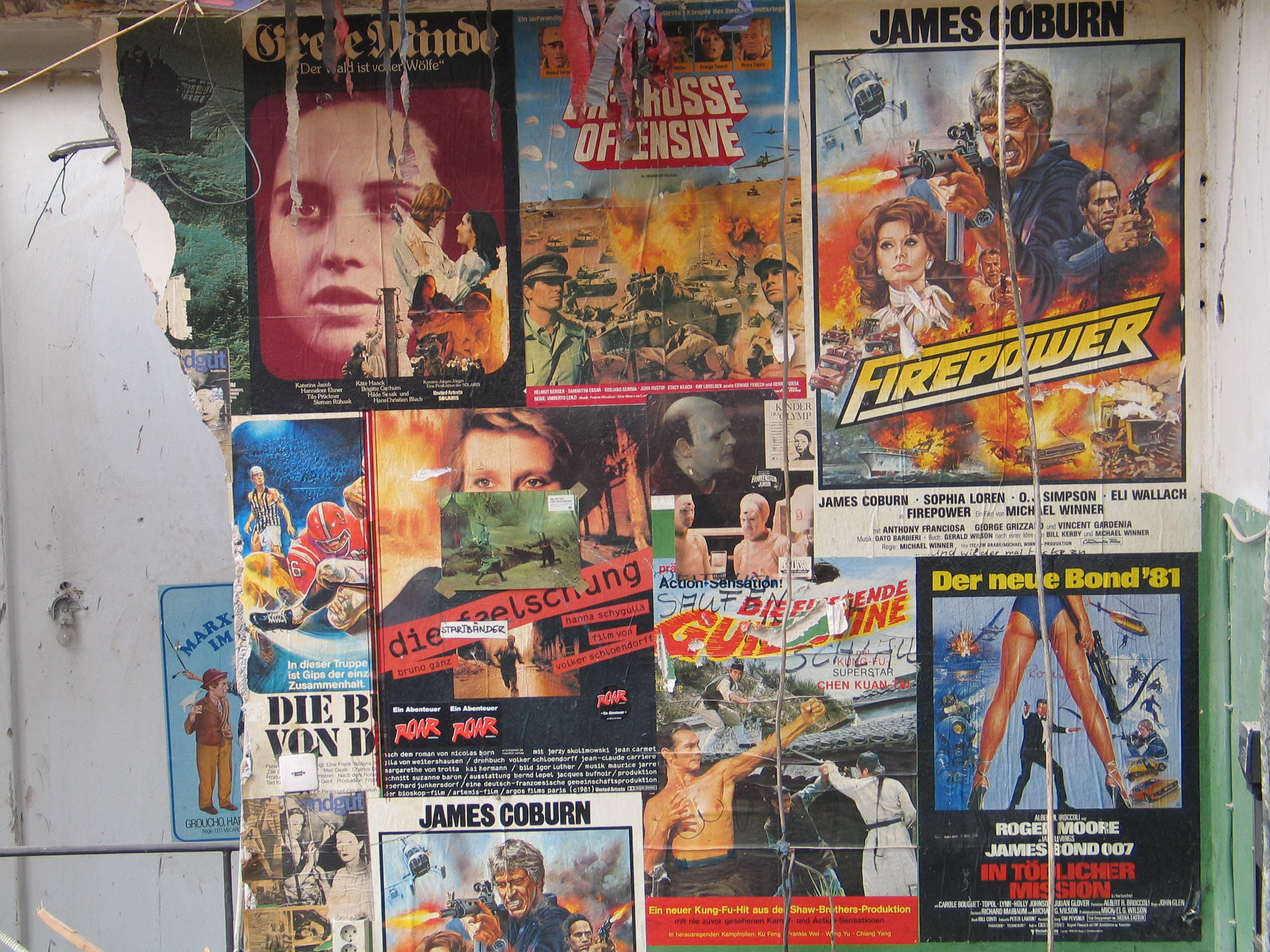 "Kulisse für 'n Film, der nicht mehr läuft"