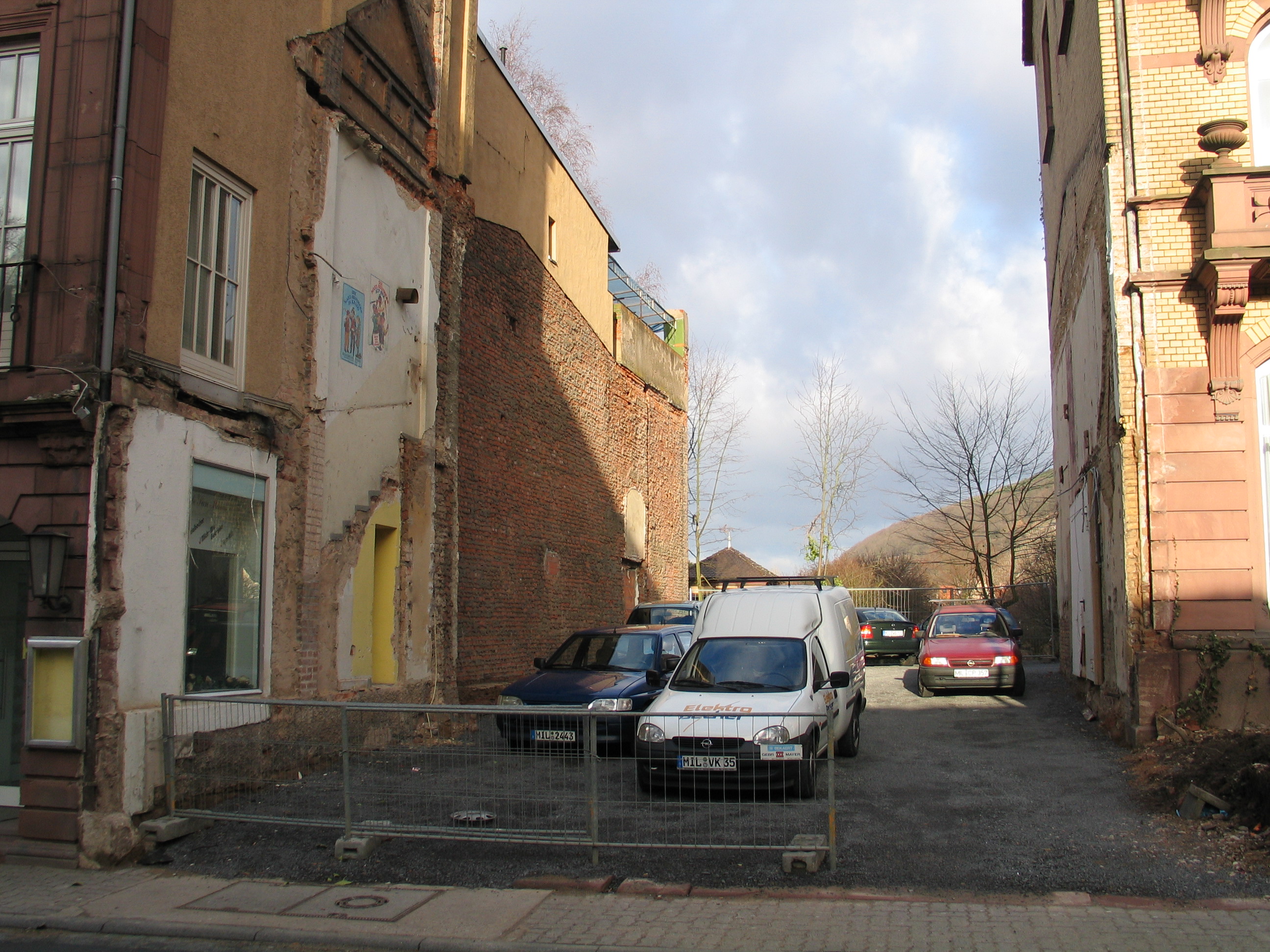 Durchsicht auf den Rosengarten