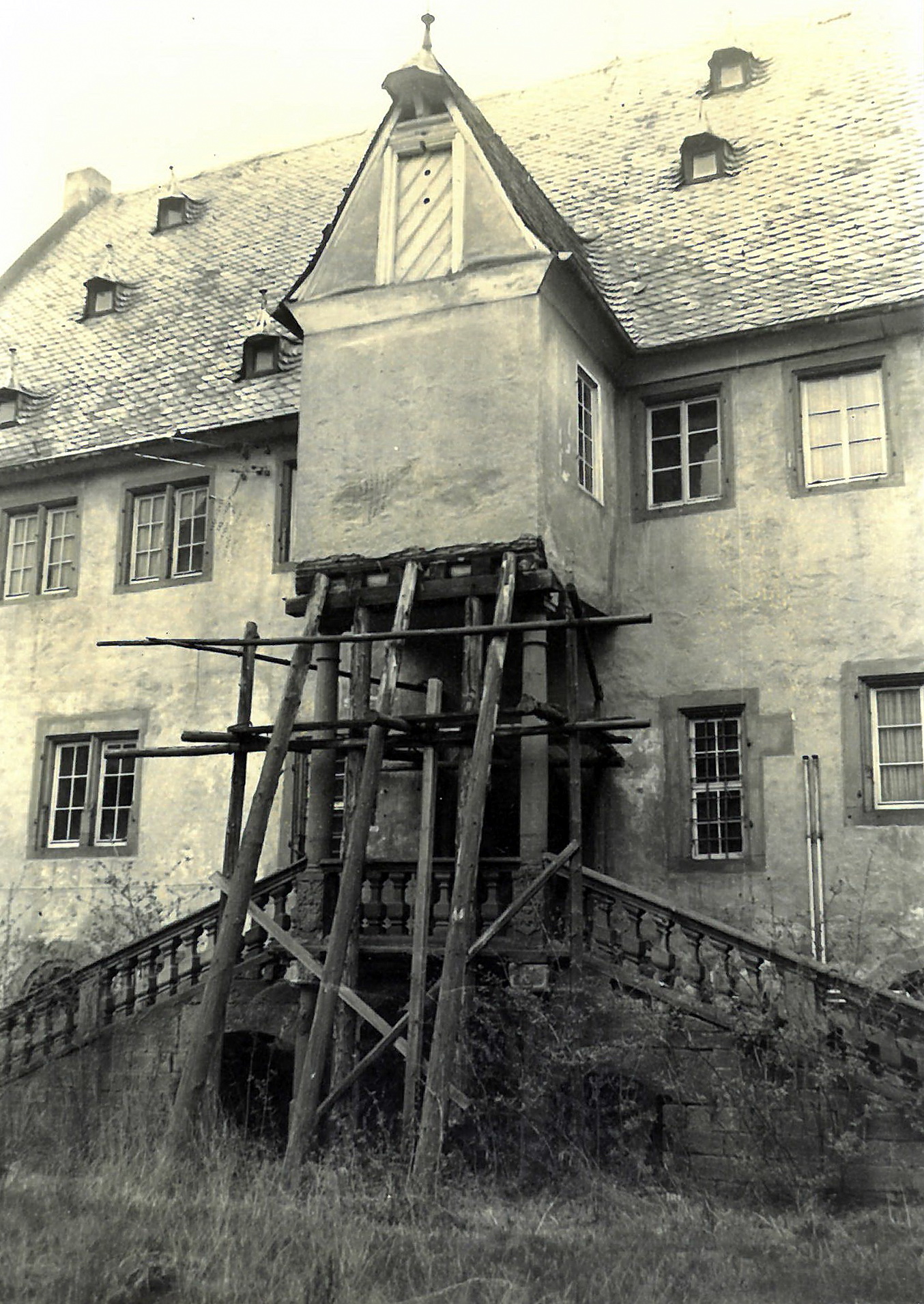 Der abgestützte Erker um 1980