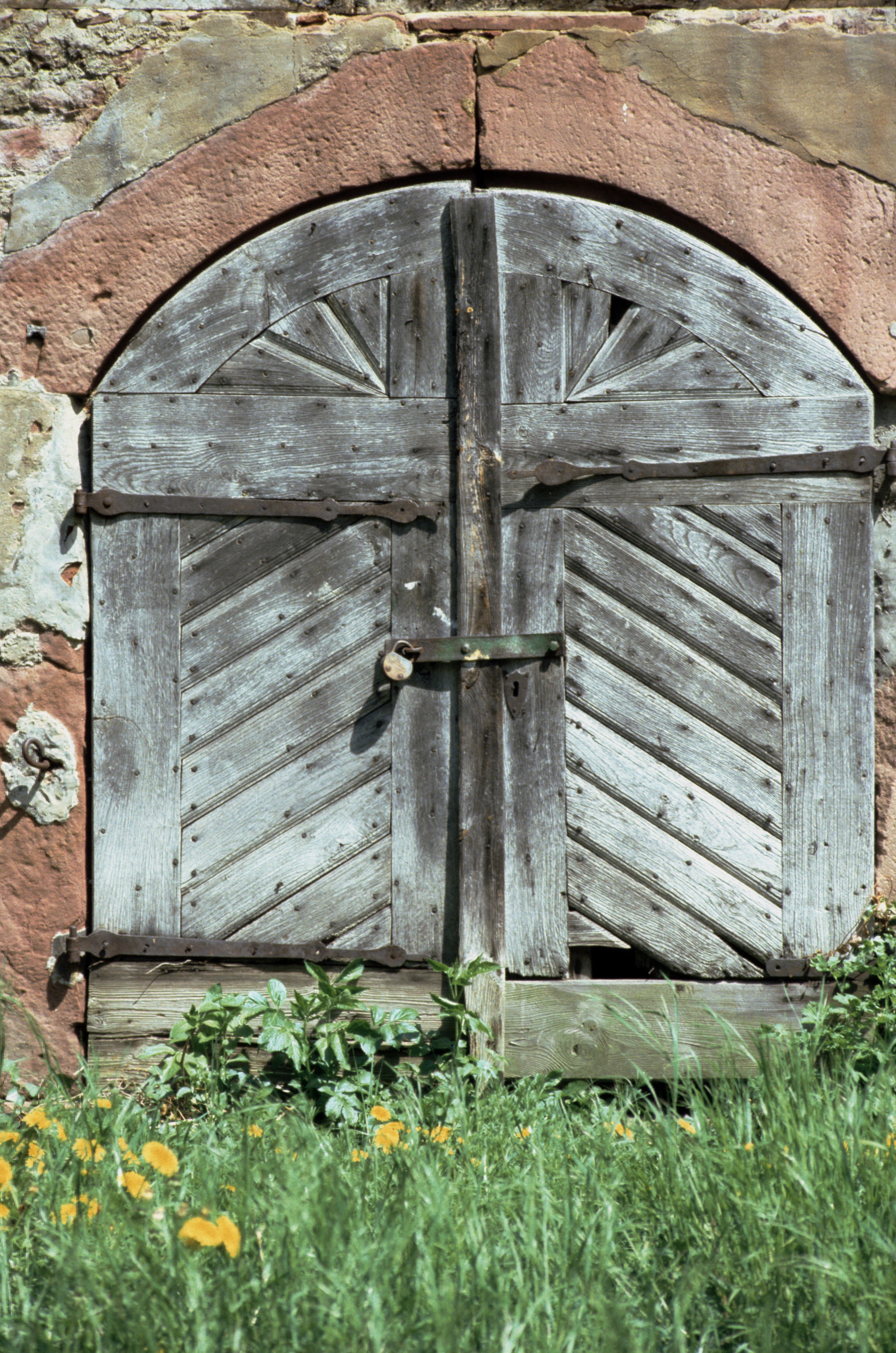 Ein weiteres Nebenzugangstor um 1985