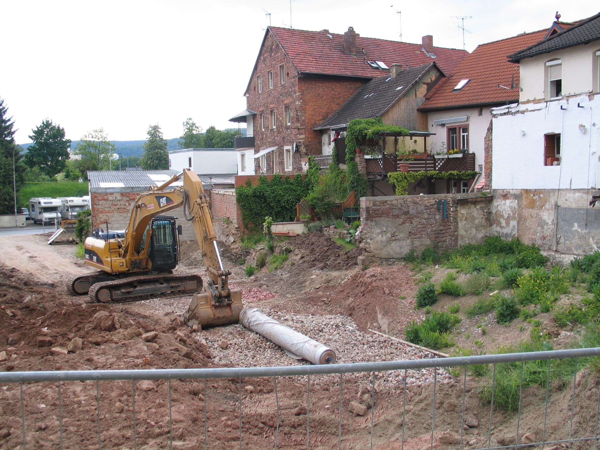 Beginn der Bauarbeiten