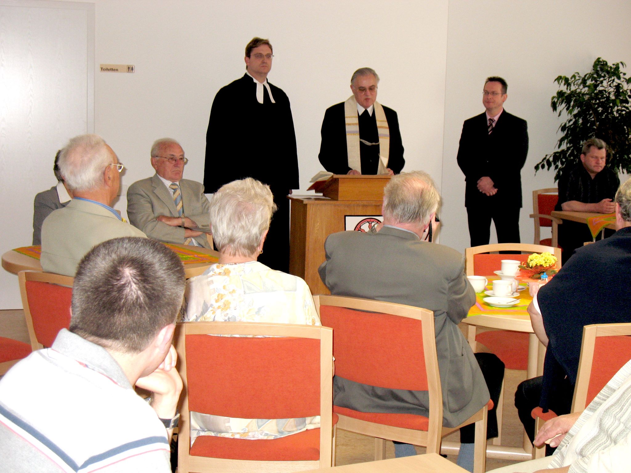 Einweihungsfeier im Gemeinschaftsraum