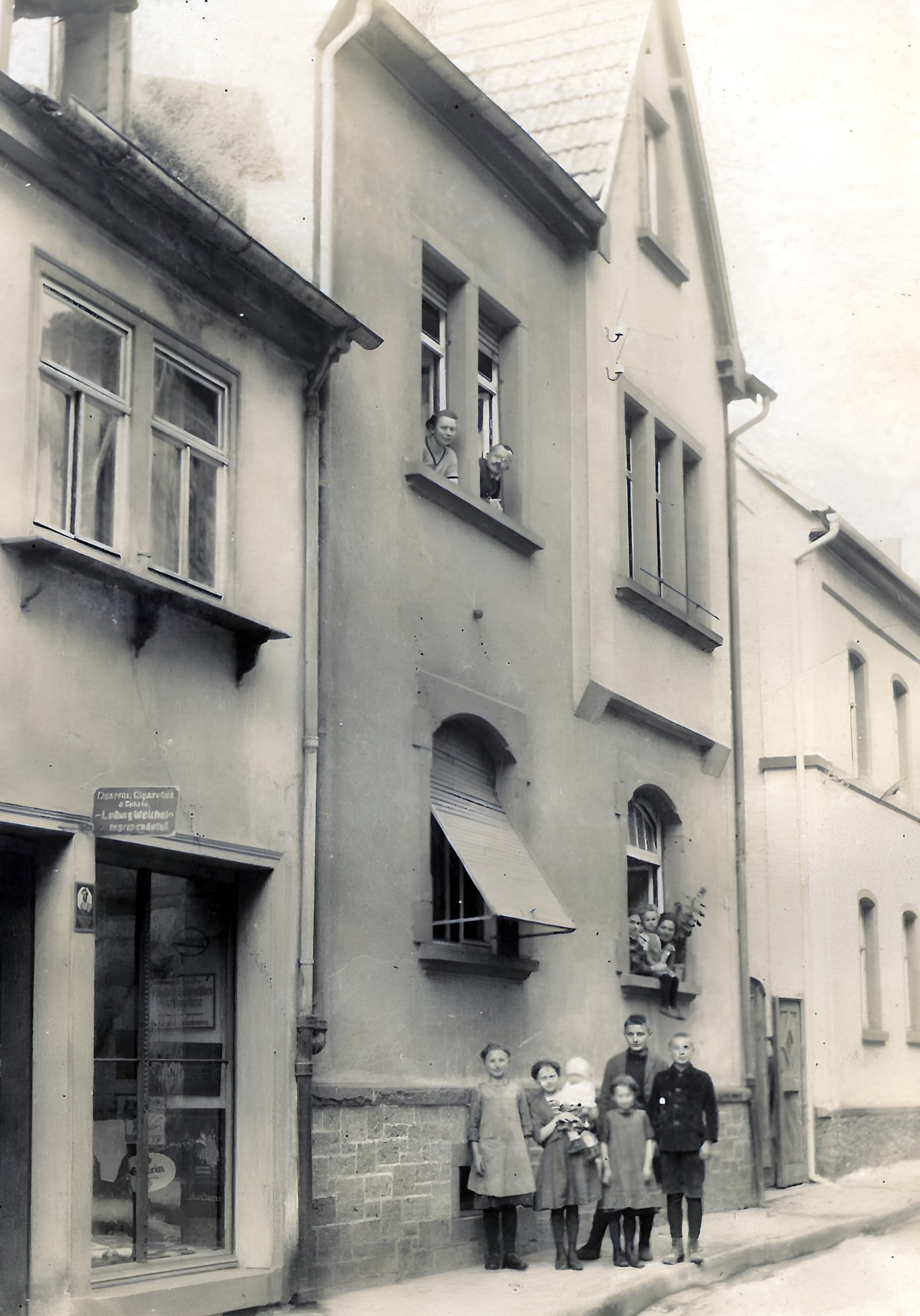 Die Wilhelmstraße 30 um das Jahr 1924