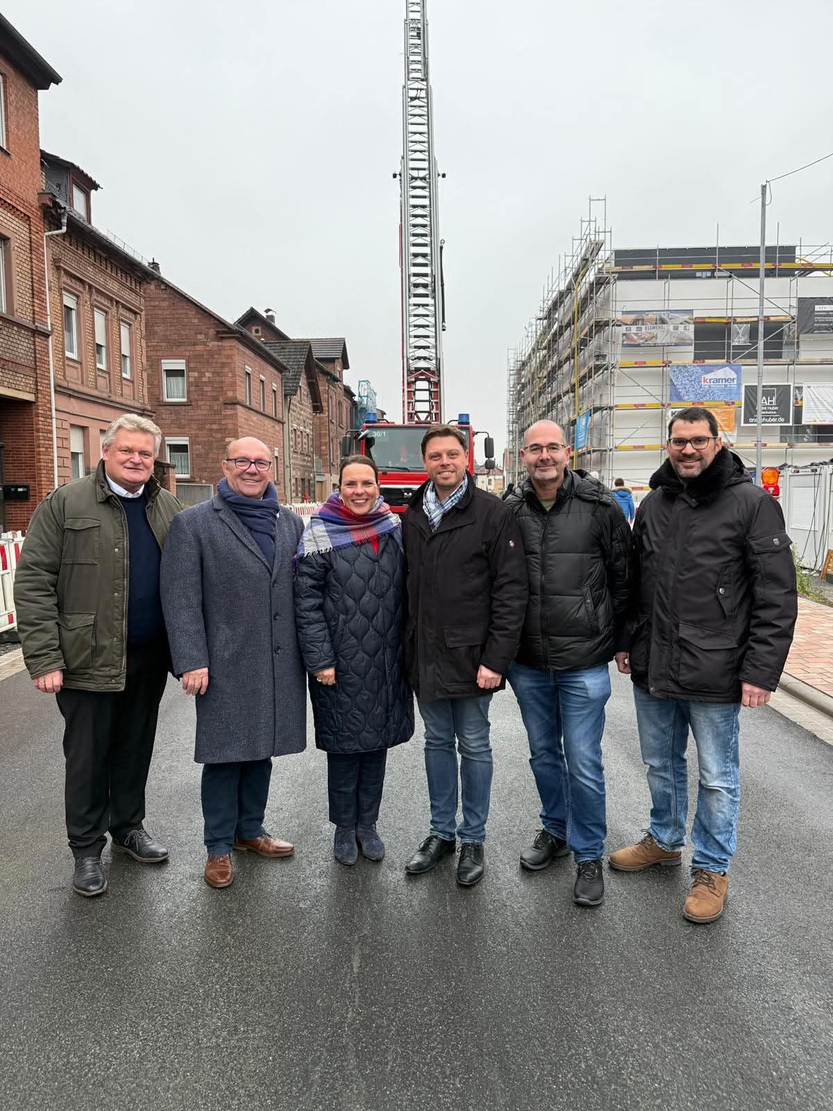 Gruppenfoto während des Straßenfestes am 10.11.2025