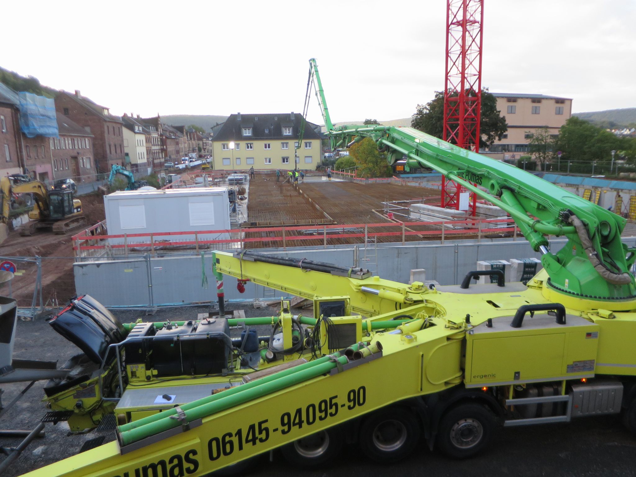 Die Baustelle im September 2024