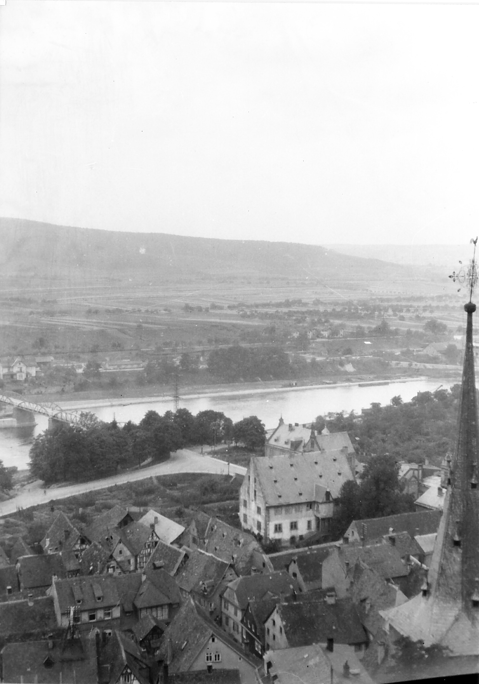 Blick von der Burg nach Nordwesten