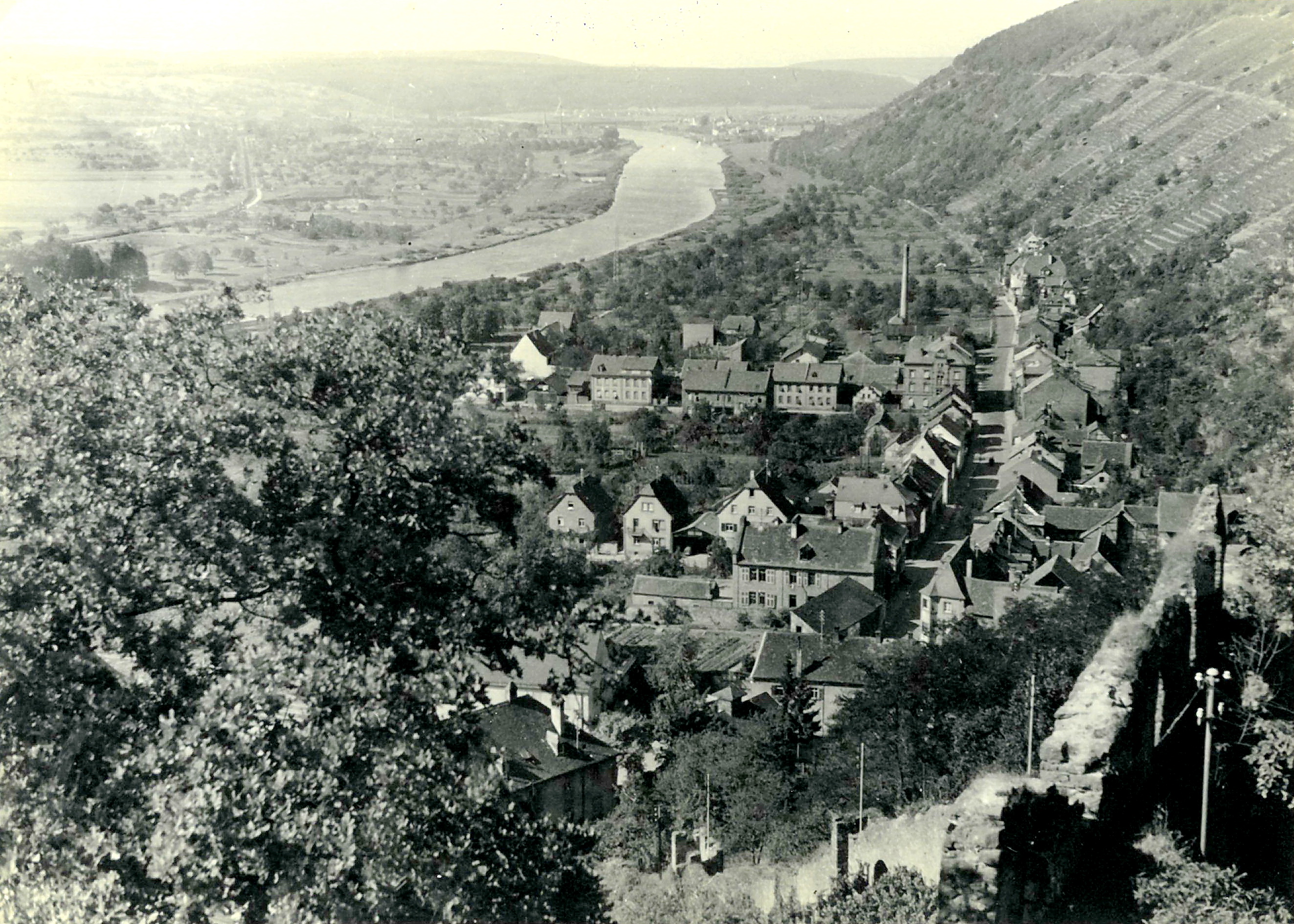 Blick von der Burg nach Norden