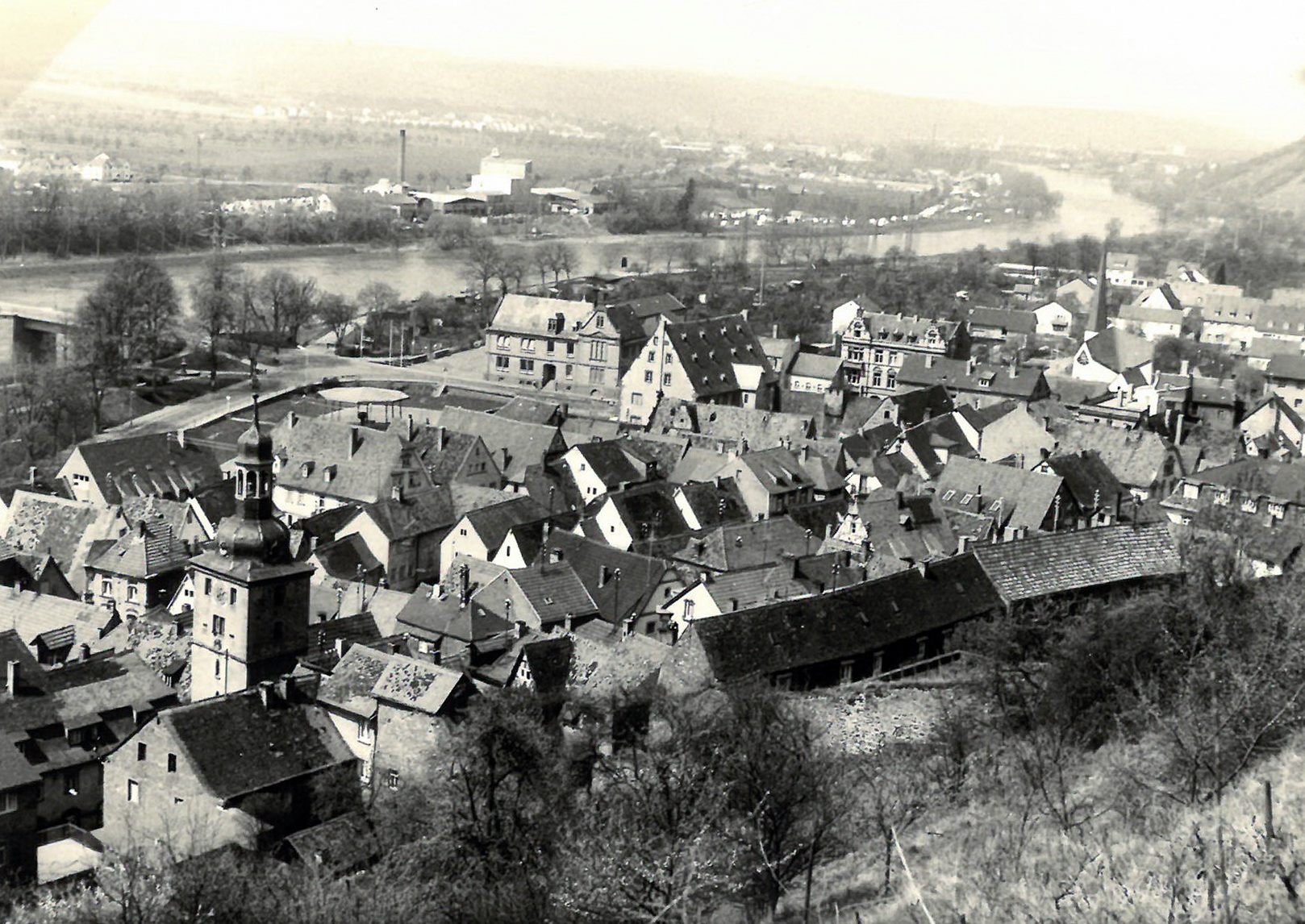 Blick vom Schlossberg nach Nordwesten