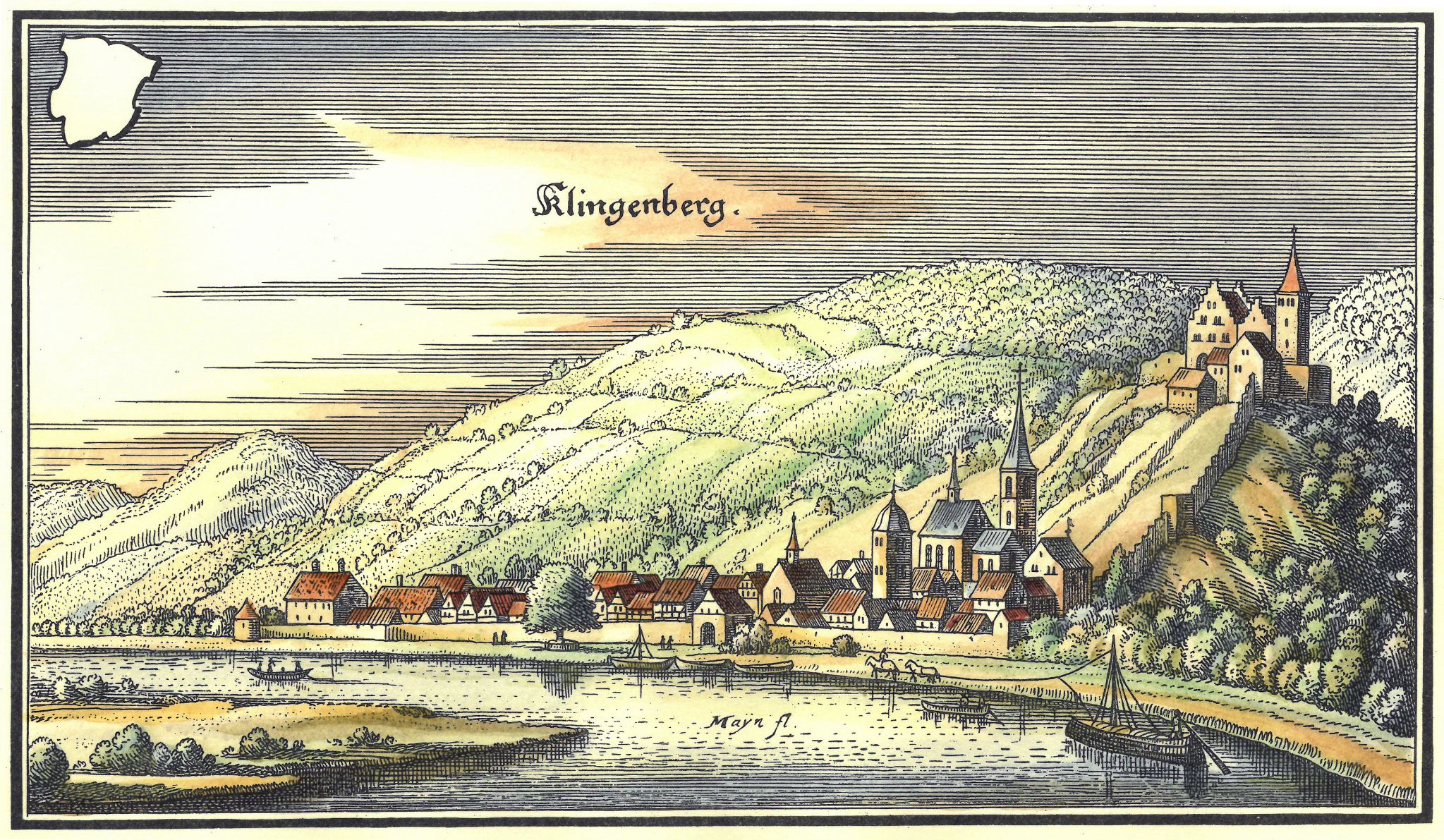Stich von Merian oder einem seiner Schüler um 1646