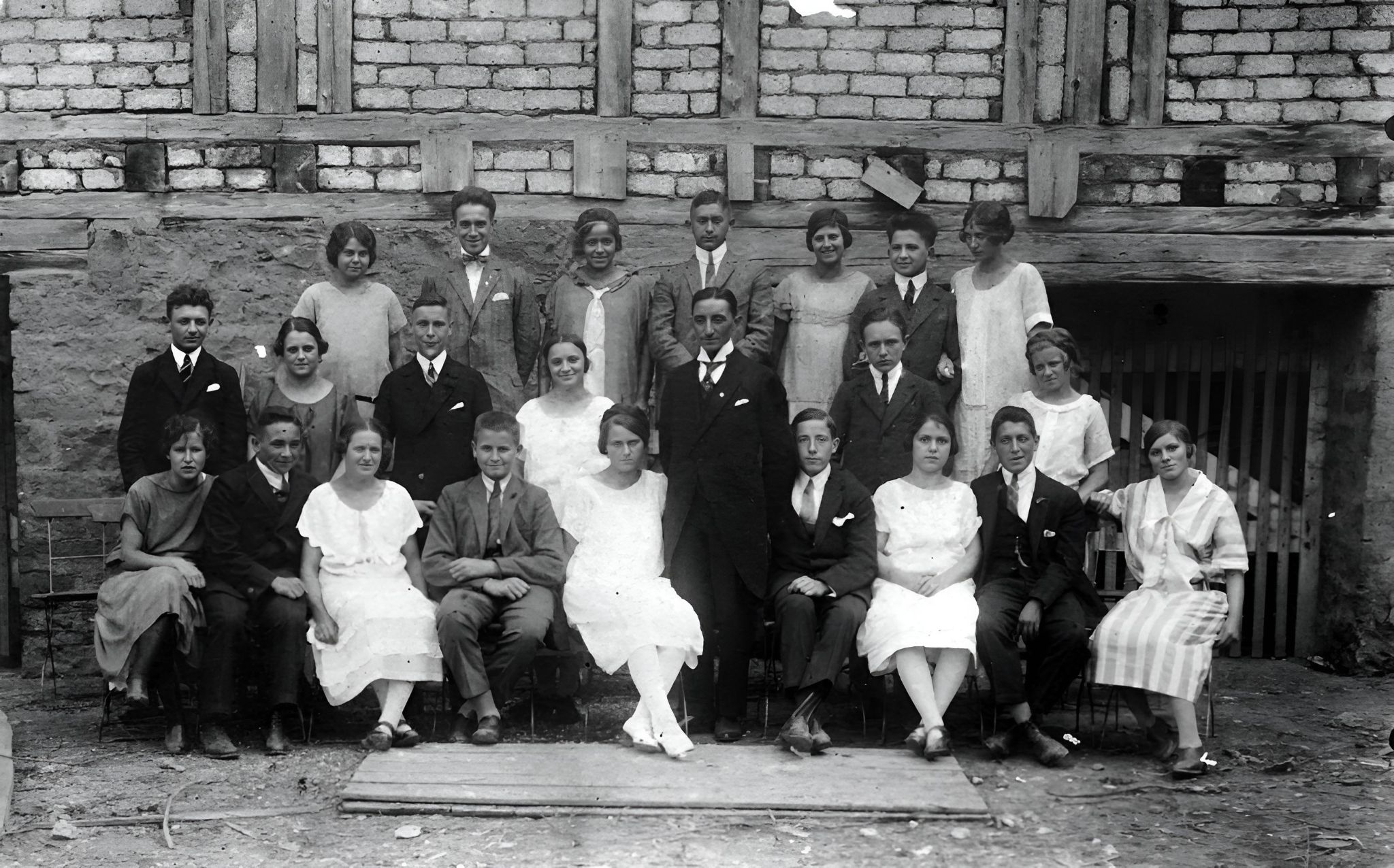 Gruppenbild um 1930