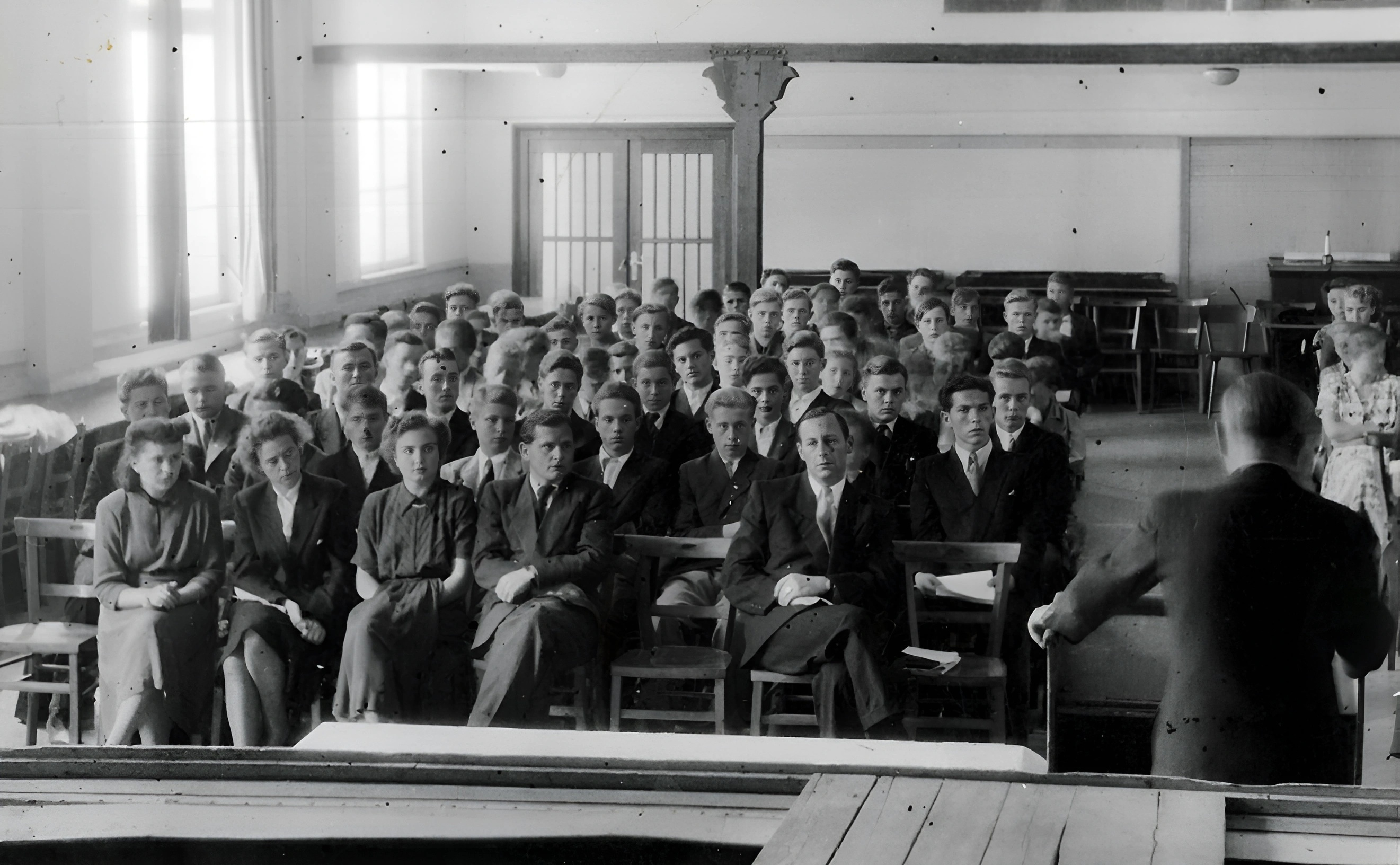 Schüler der Handelsschule Schuljahrgänge 1949-1951