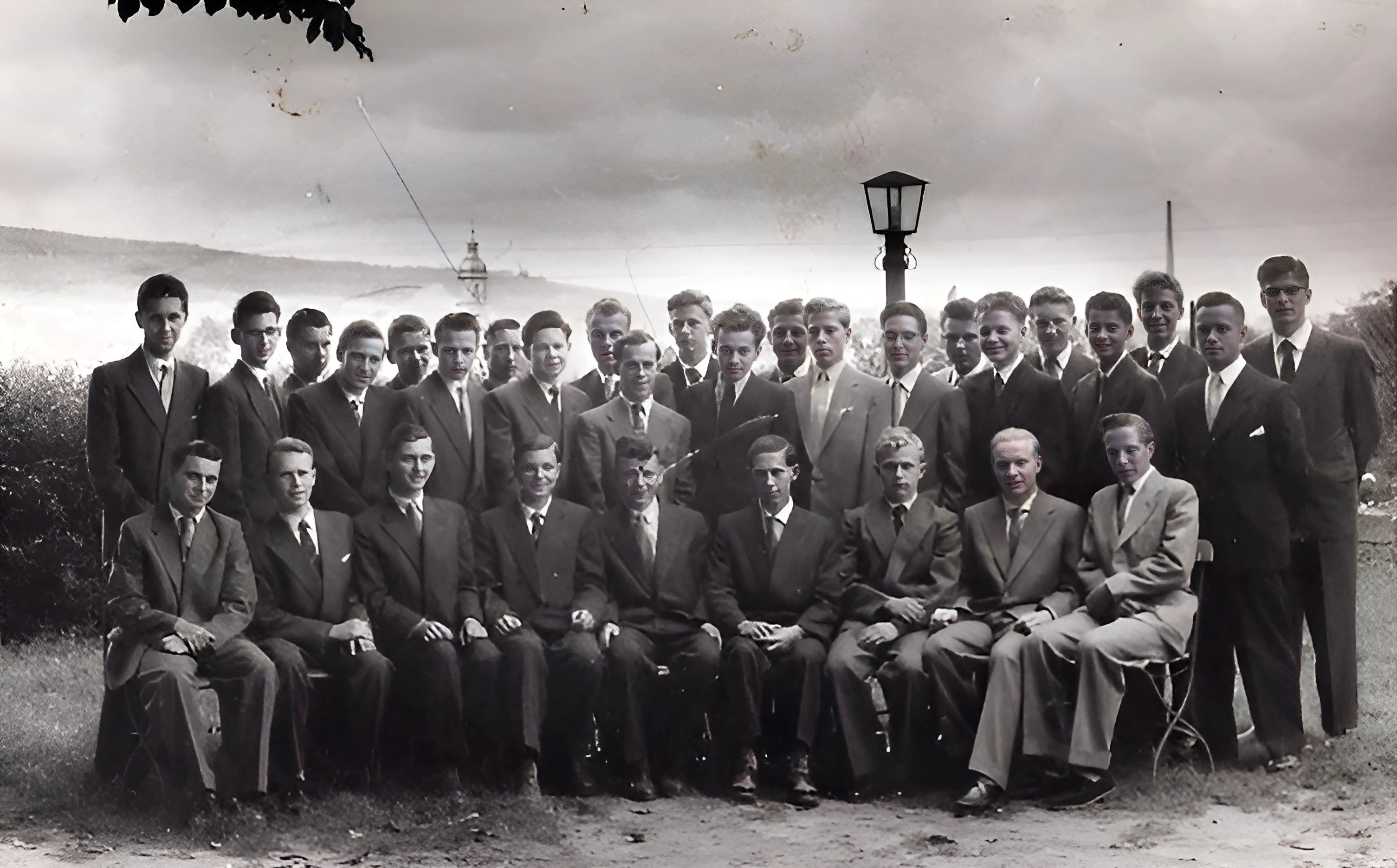 Abschlussjahrgang der Mittelschule 1958