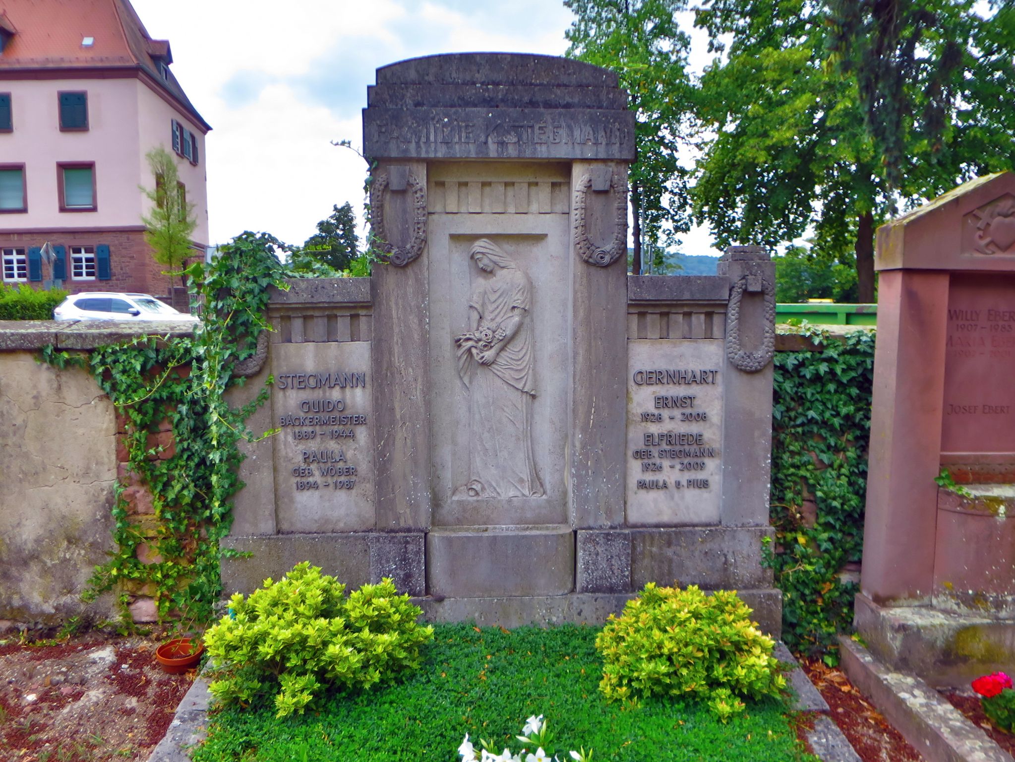 Familiengrab der Familien Stegmann und Gernhart