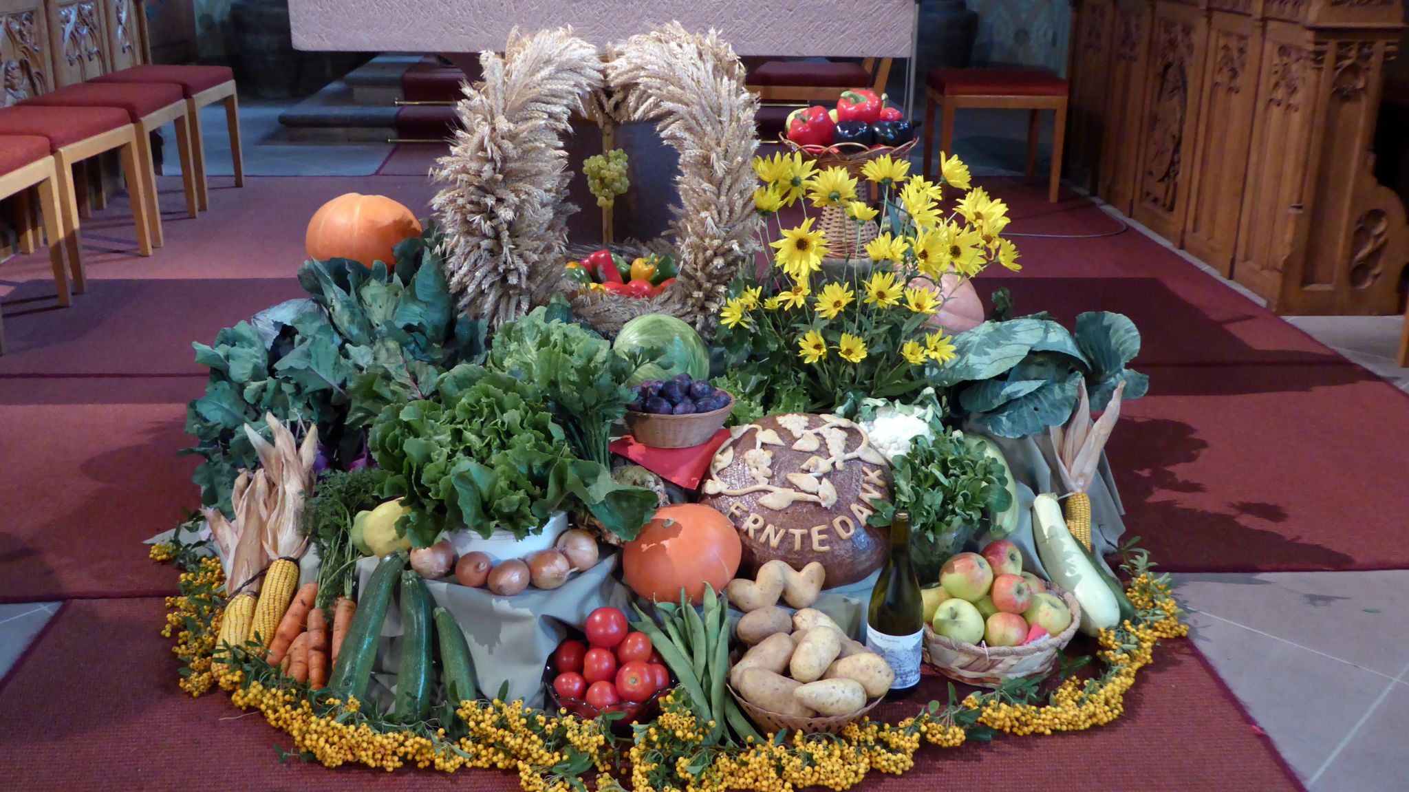 Der Erntedankaltar 2016